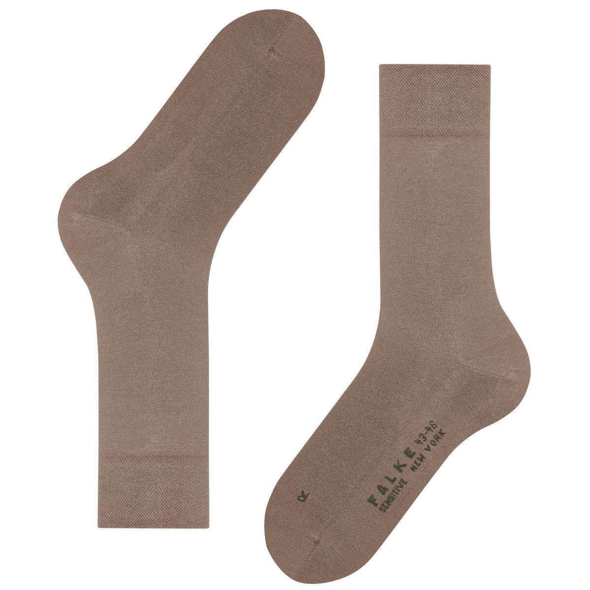 Falke Sensitive New York Socks - Nutmeg Beige - Image 5