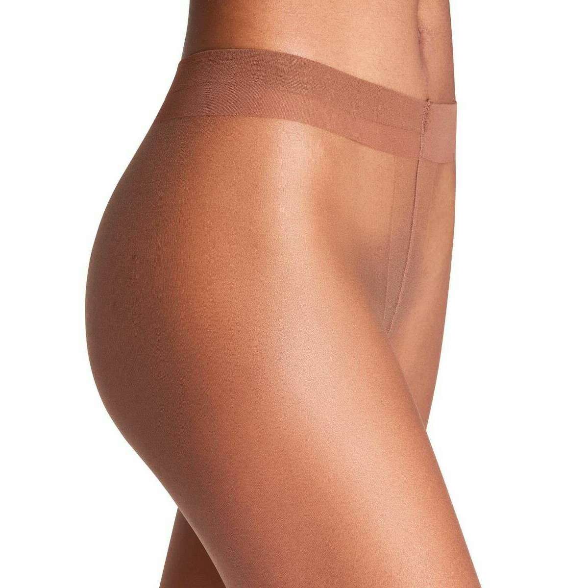 Falke Shelina 12 Denier Tights - Hazel Brown - Image 3