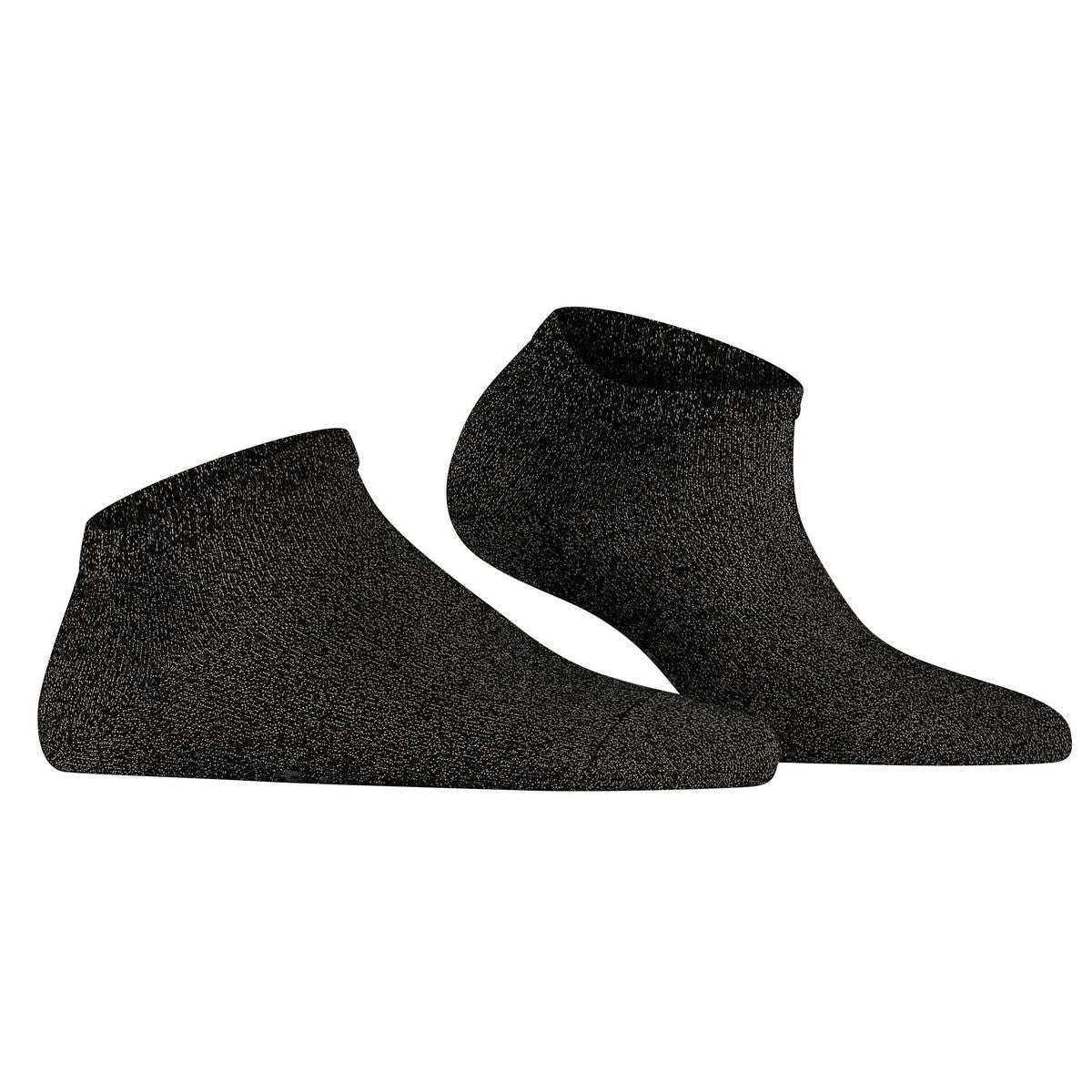 Falke Shiny Sneaker Socks - Black - Image 2
