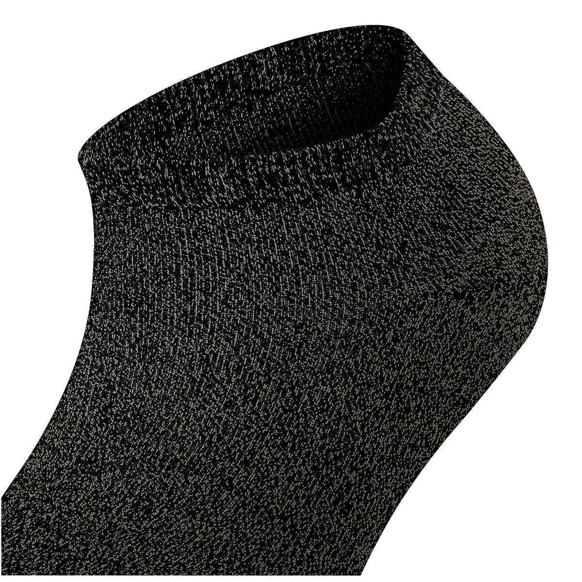 Falke Shiny Sneaker Socks - Black - Image 4