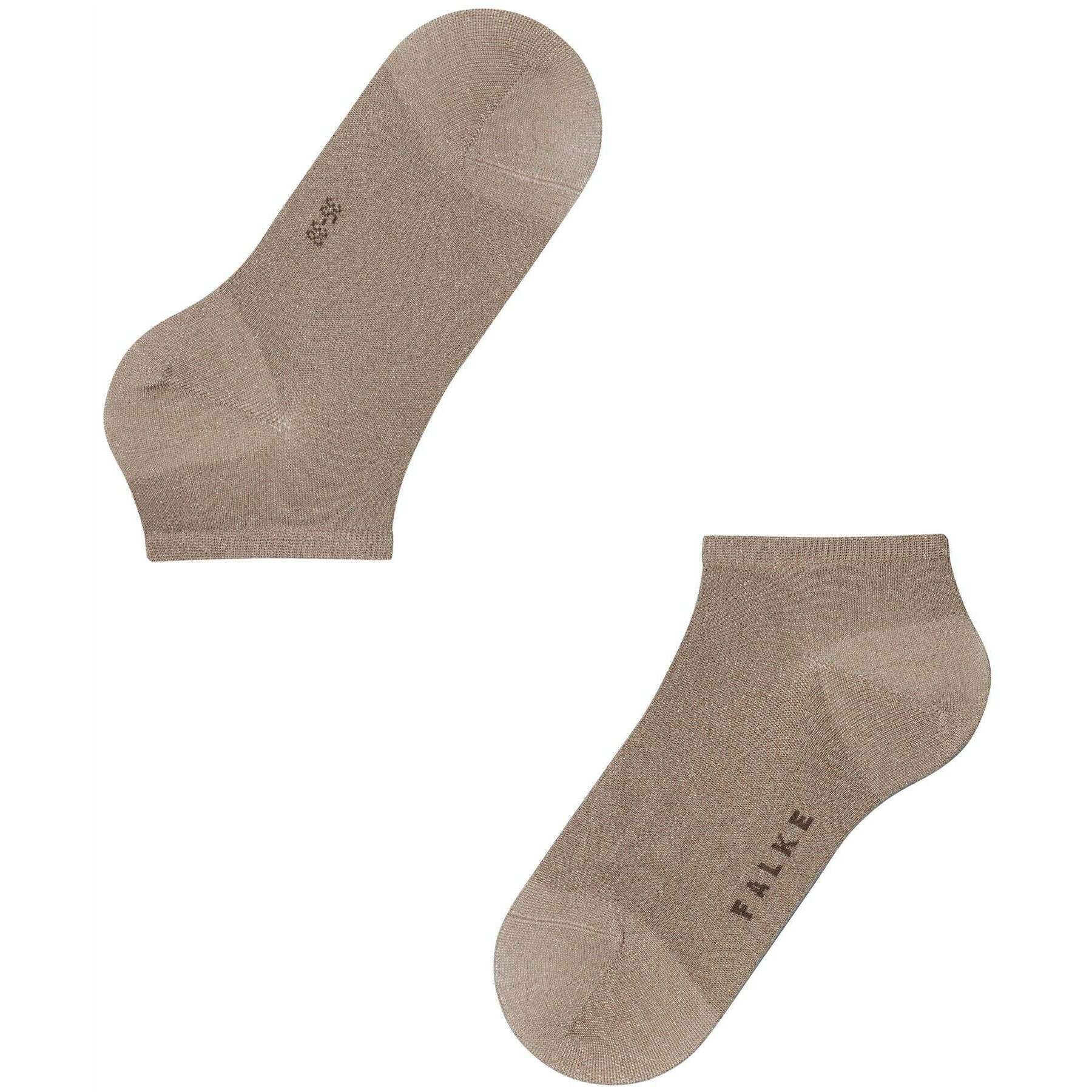 Falke Shiny Sneaker Socks - Nude Beige - Image 5