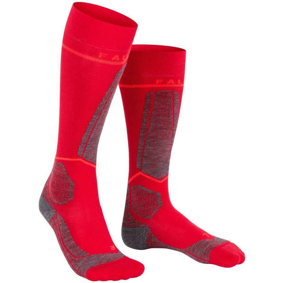 Falke SK Energizing Compression W1 Knee High Socks - Rose Red - Image 2