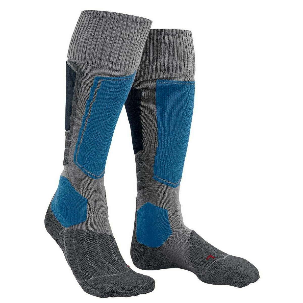 Falke SK1 Comfort Skiing Knee-High Socks - Light Grey - Image 2