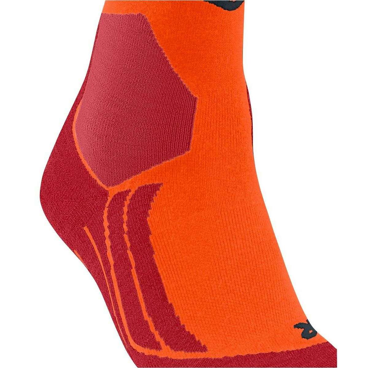 Falke SK2 Intermediate Skiing Knee-High Socks - Flash Orange - Image 5