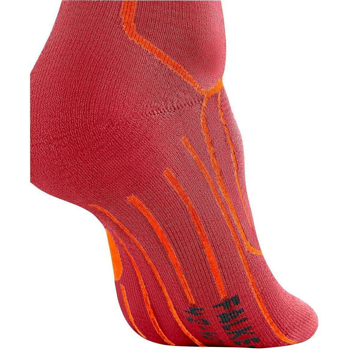 Falke SK2 Intermediate Skiing Knee-High Socks - Flash Orange - Image 6