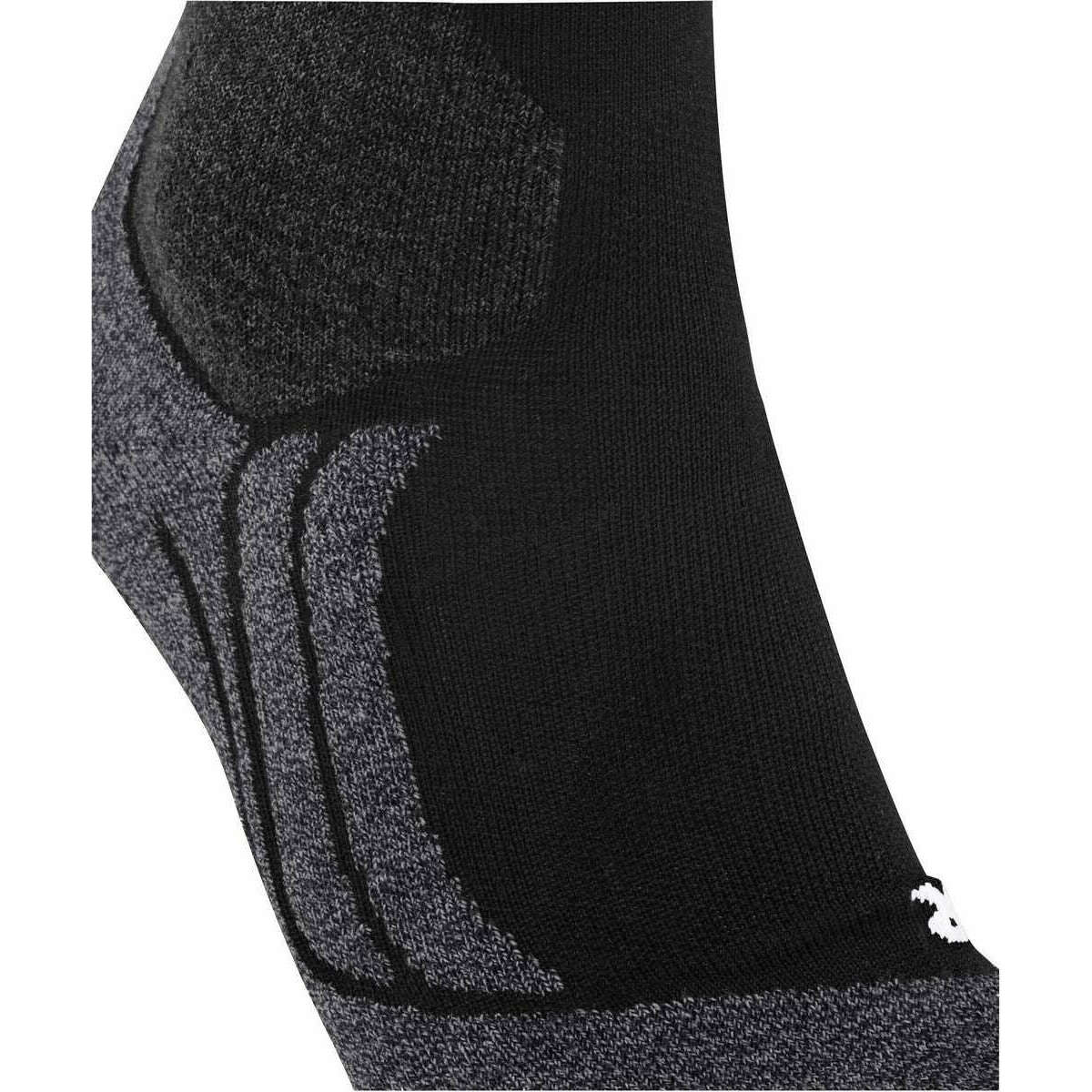 Falke SK2 Intermediate Vegan Knee High Socks - Black Mix - Image 6