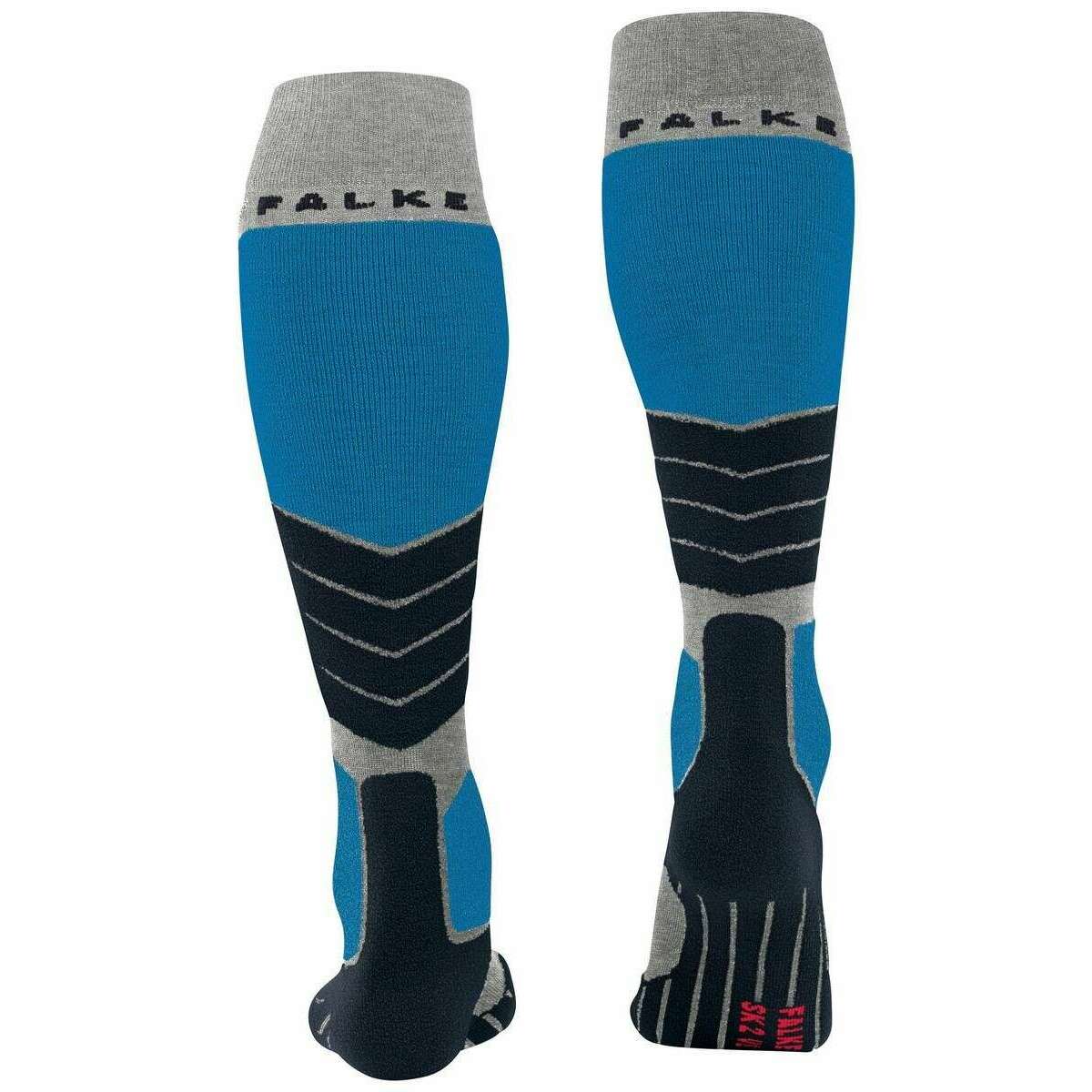 Falke SK2 Intermediate Vegan Knee High Socks - Light Grey - Image 3