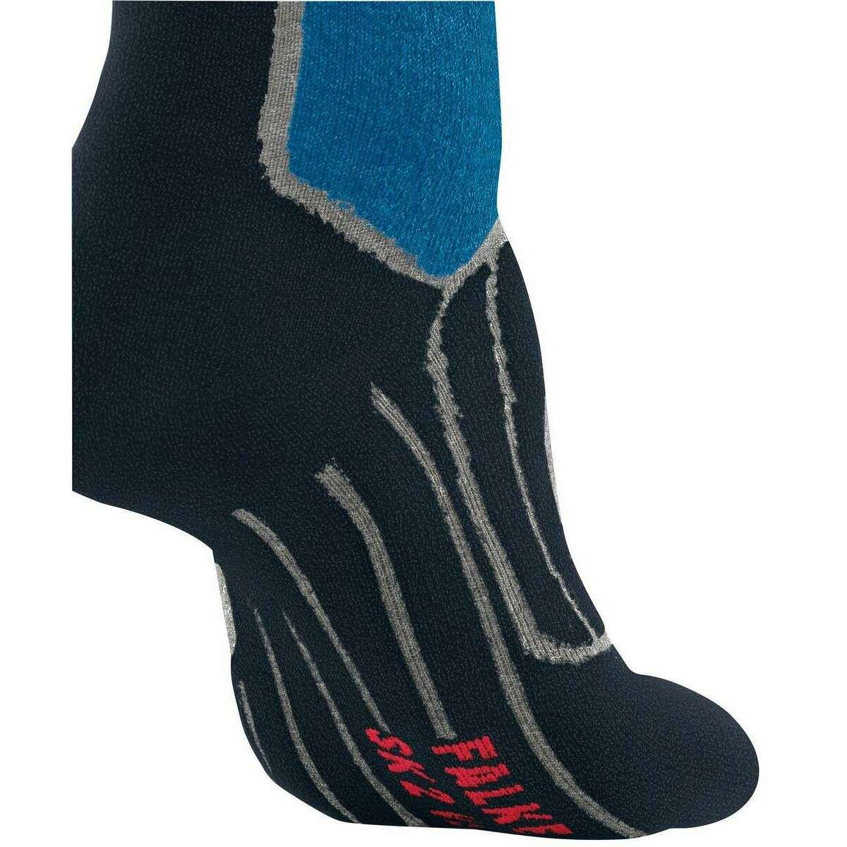 Falke SK2 Intermediate Vegan Knee High Socks - Light Grey - Image 5