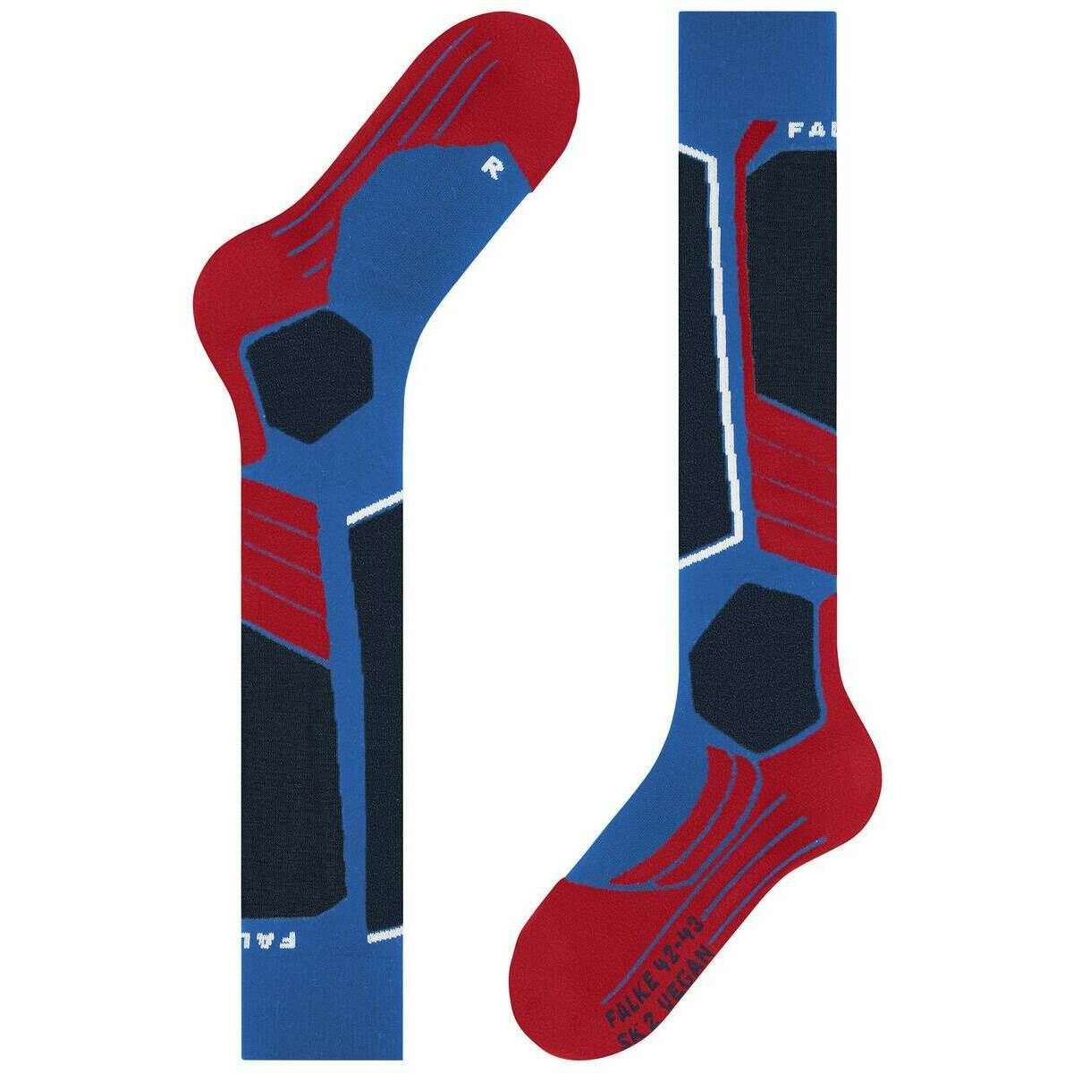 Falke SK2 Intermediate Vegan Knee High Socks - Olympic Blue - Image 4
