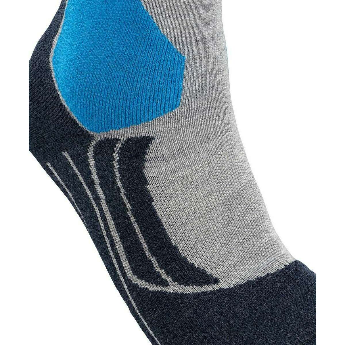 Falke SK2 Intermediate Wool Knee High Socks - Light Grey - Image 5