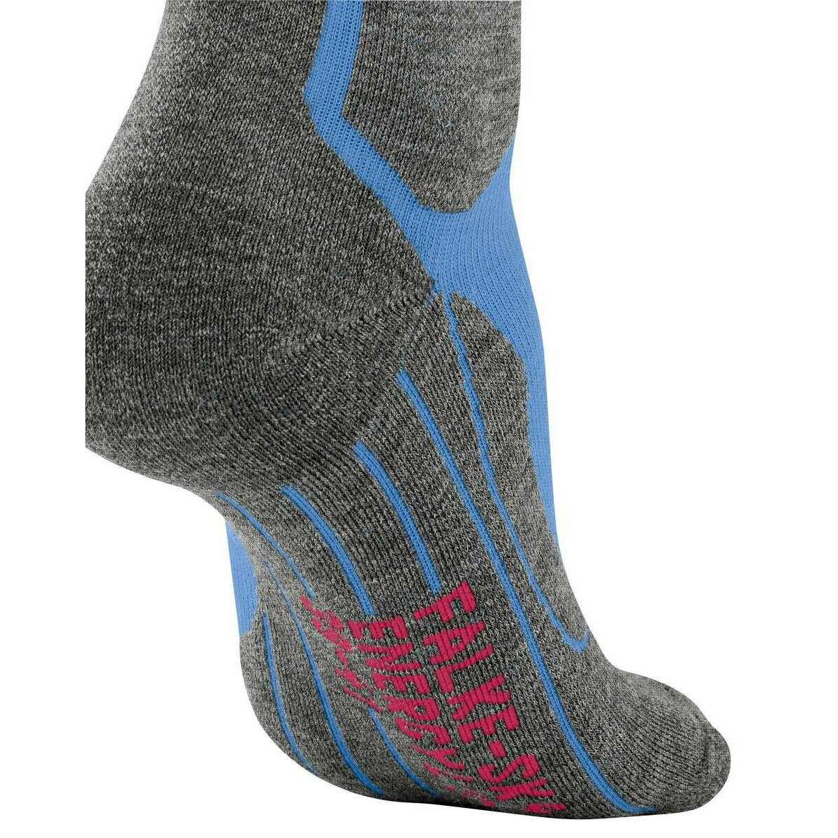 Falke SK4 Advanced Compression Light Skiing Knee-High Socks - Morning Sky Blue - Image 6