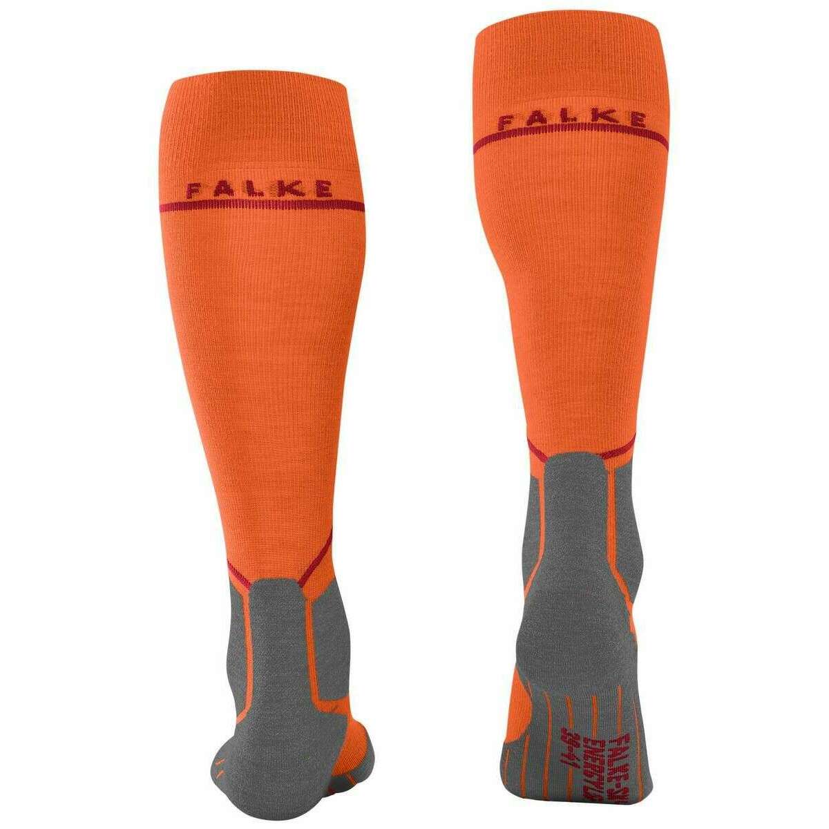 Falke SK4 Advanced Energizing Compression Light Socks - Flash Orange - Image 3