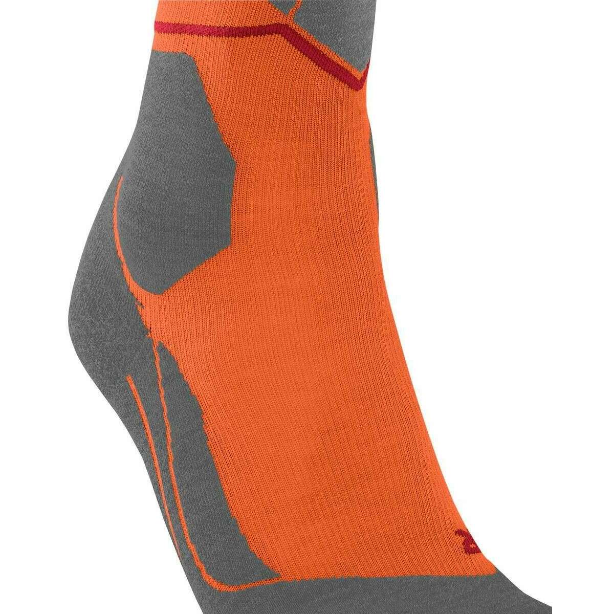 Falke SK4 Advanced Energizing Compression Light Socks - Flash Orange - Image 5