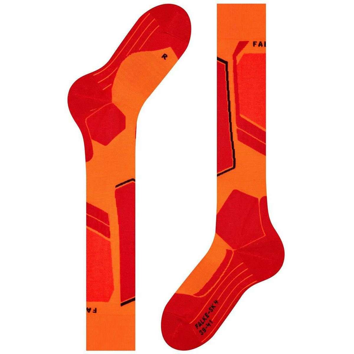 Falke SK4 Advanced Knee High Socks - Flash Orange - Image 4