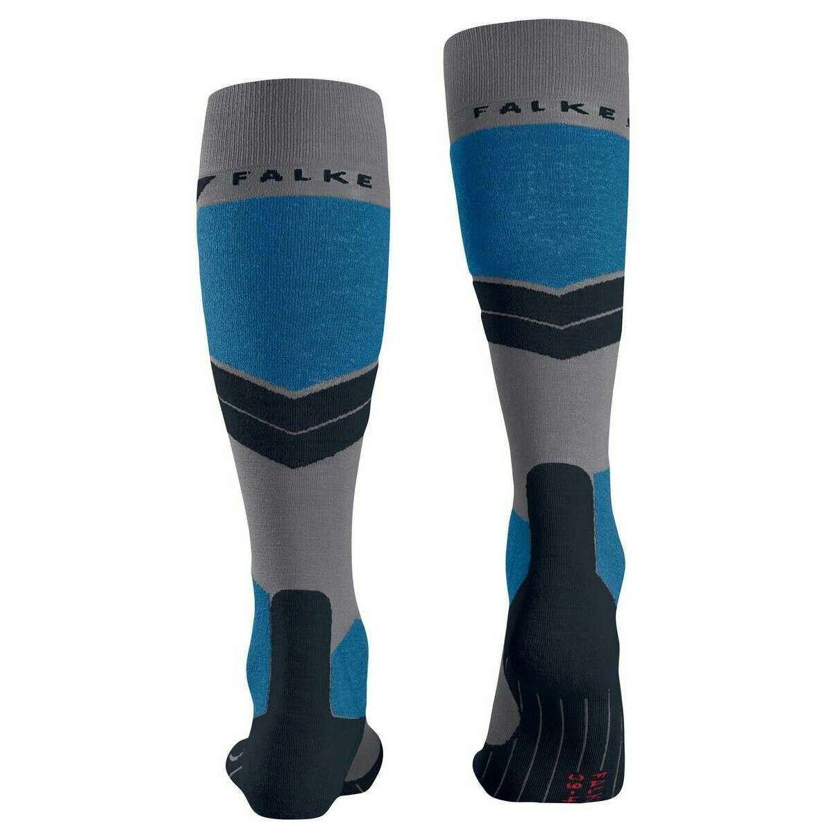 Falke SK4 Advanced Skiing Knee-High Socks - Grey - Image 3