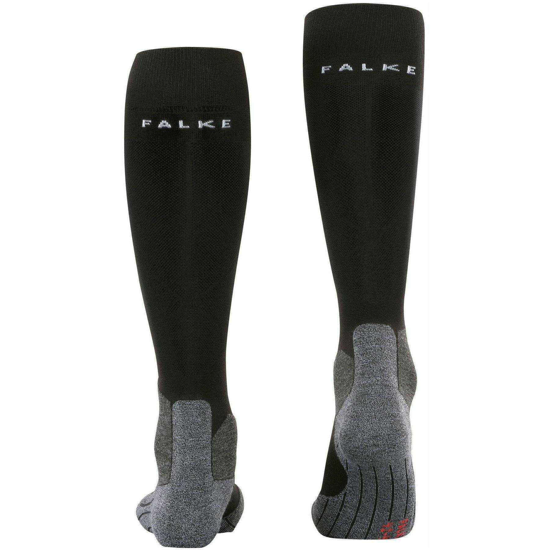 Falke SK5 Expert Skiing Knee High Socks - Black Lightening - Image 3