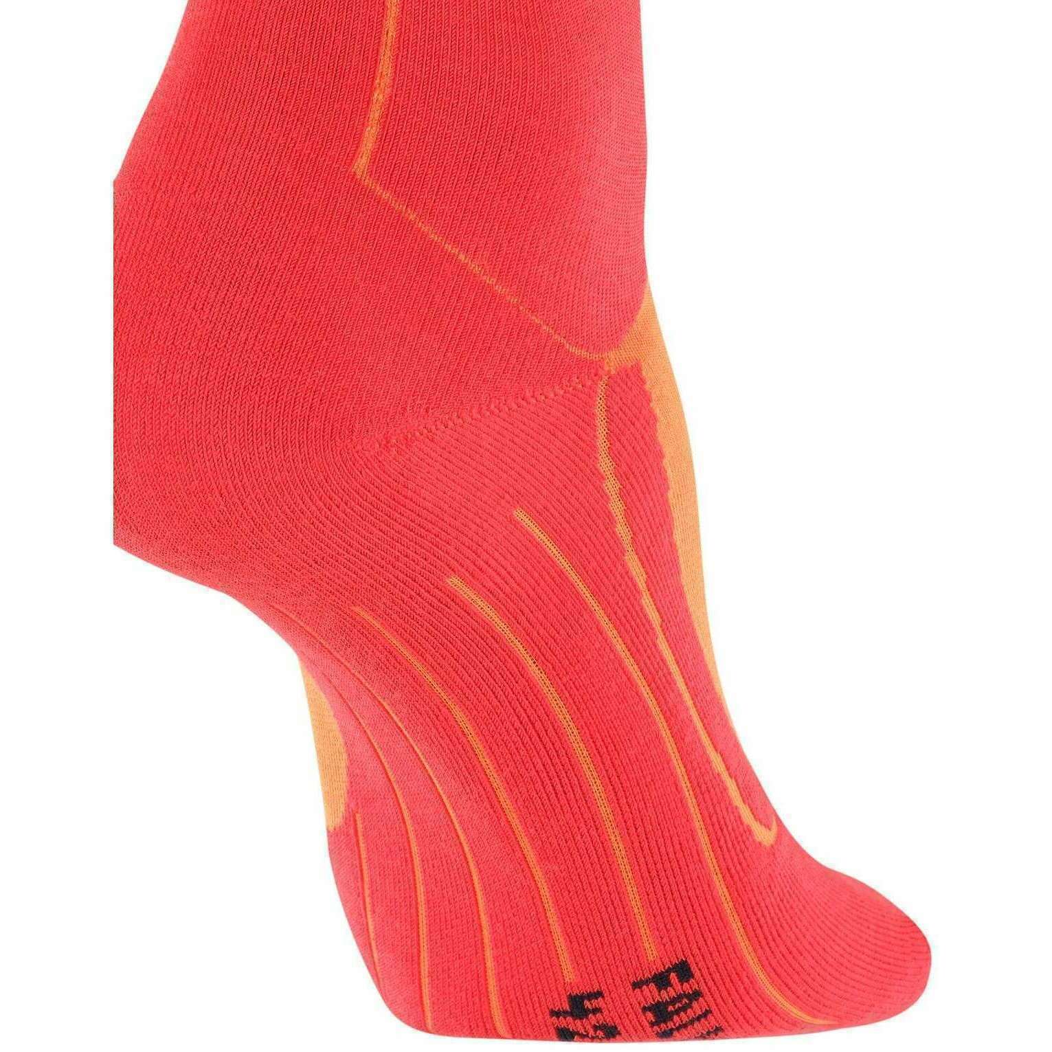 Falke SK5 Expert Skiing Knee High Socks - Flash Orange - Image 4