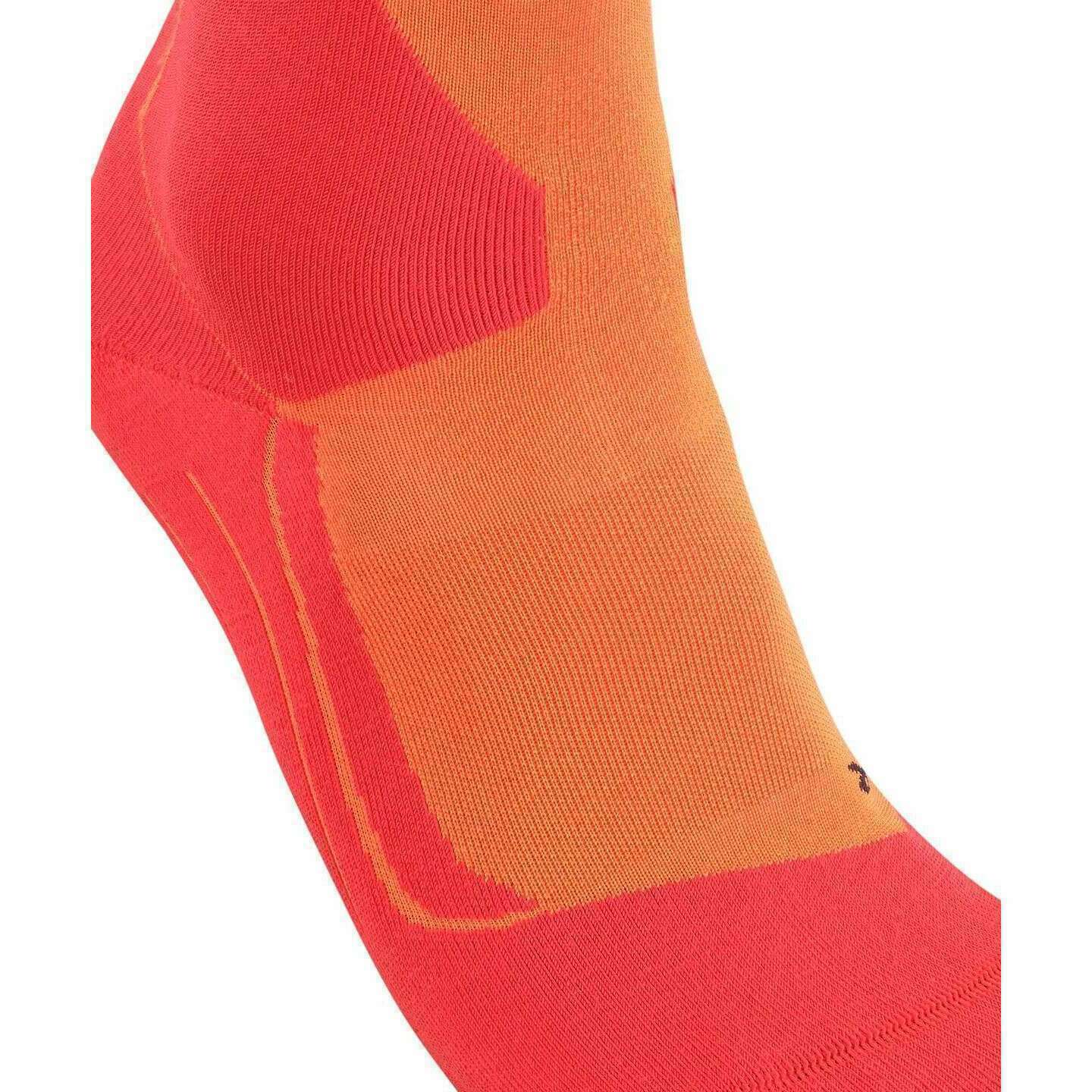 Falke SK5 Expert Skiing Knee High Socks - Flash Orange - Image 5