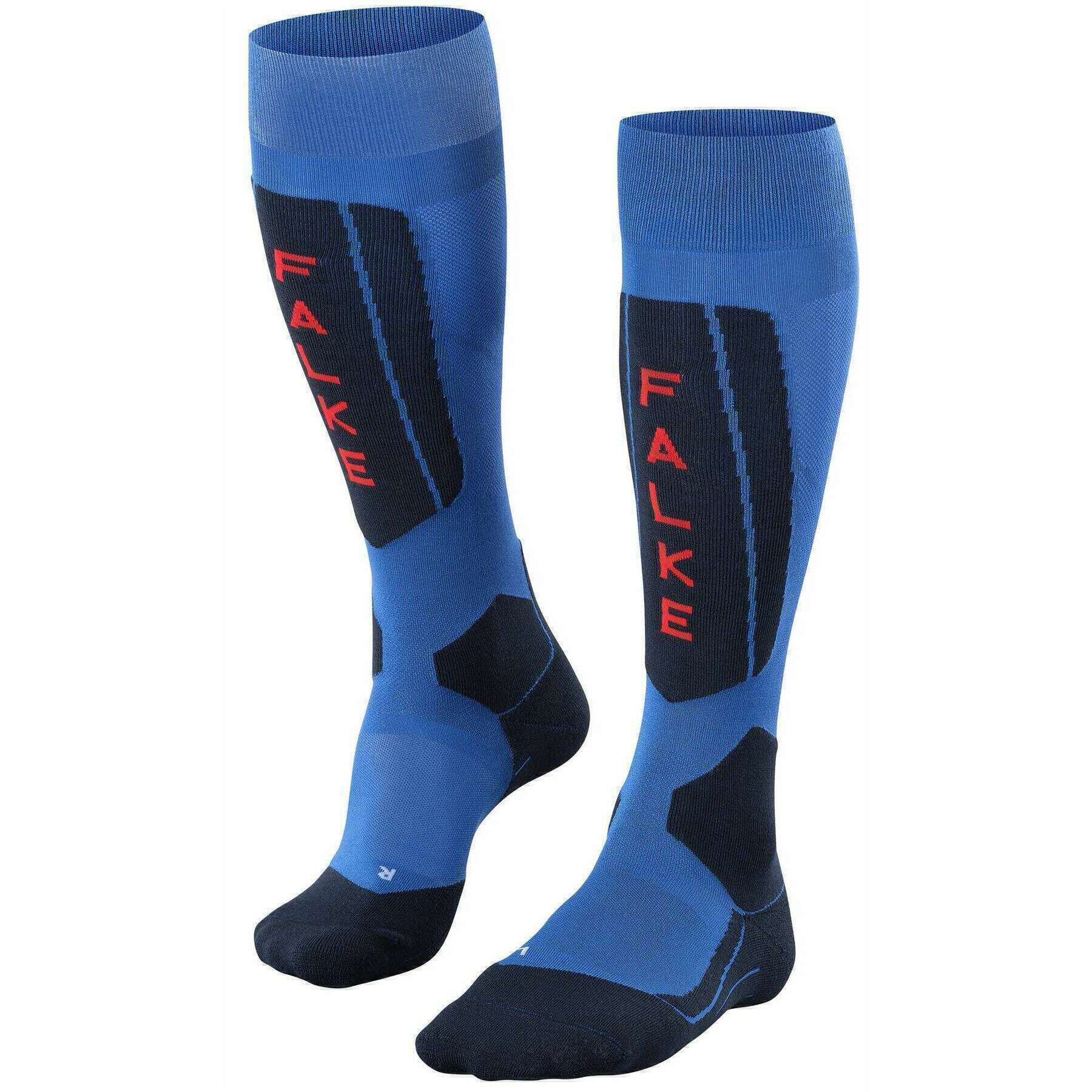 Falke SK5 Expert Skiing Knee High Socks - Olympic Blue