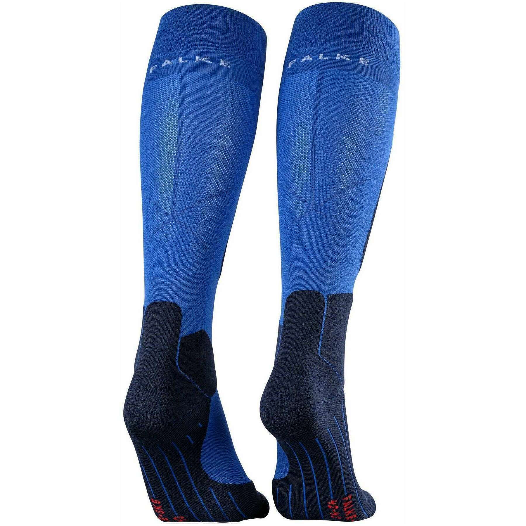 Falke SK5 Expert Skiing Knee High Socks - Olympic Blue - Image 3
