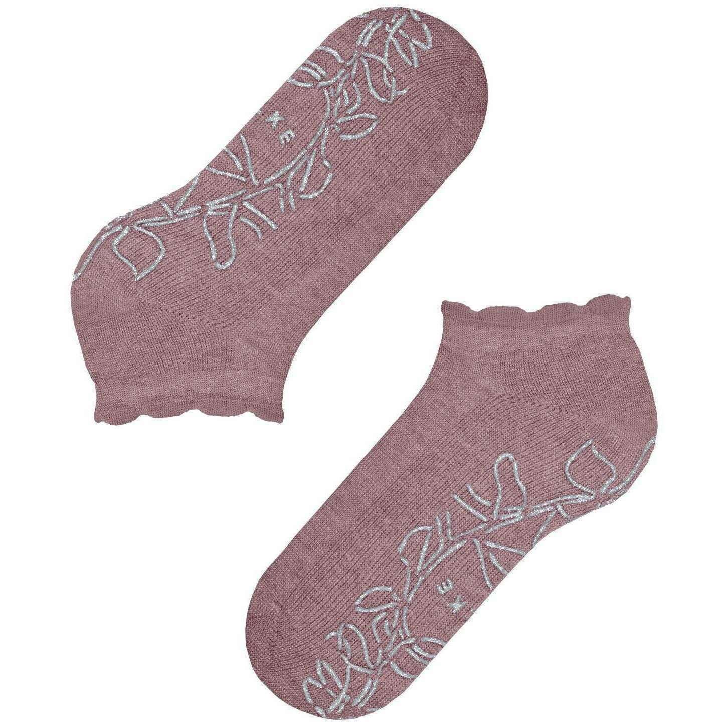 Falke Soft Elegance House Socks - Brick Pink - Image 5