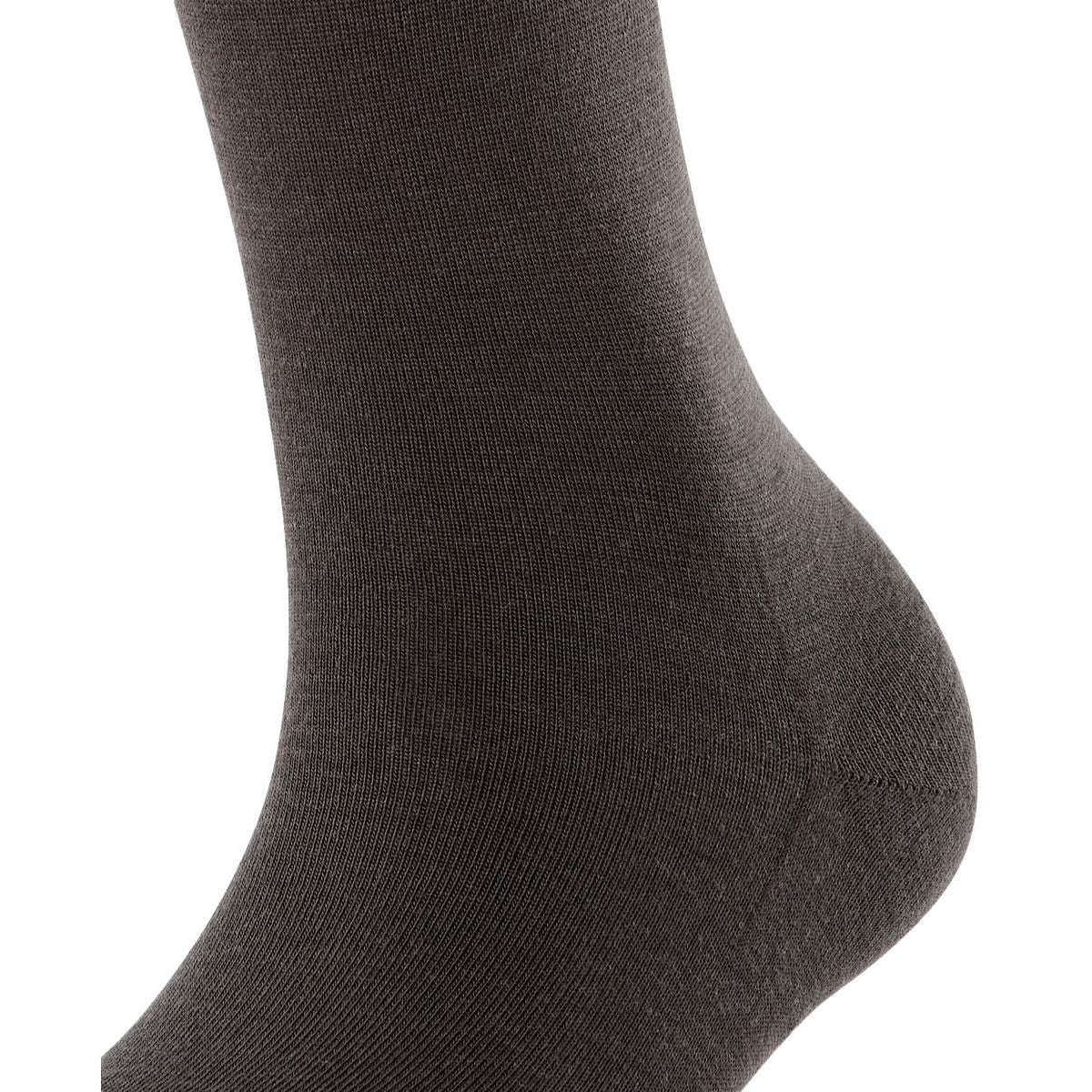Falke Softmerino Knee High Socks - Dark Brown - Image 5