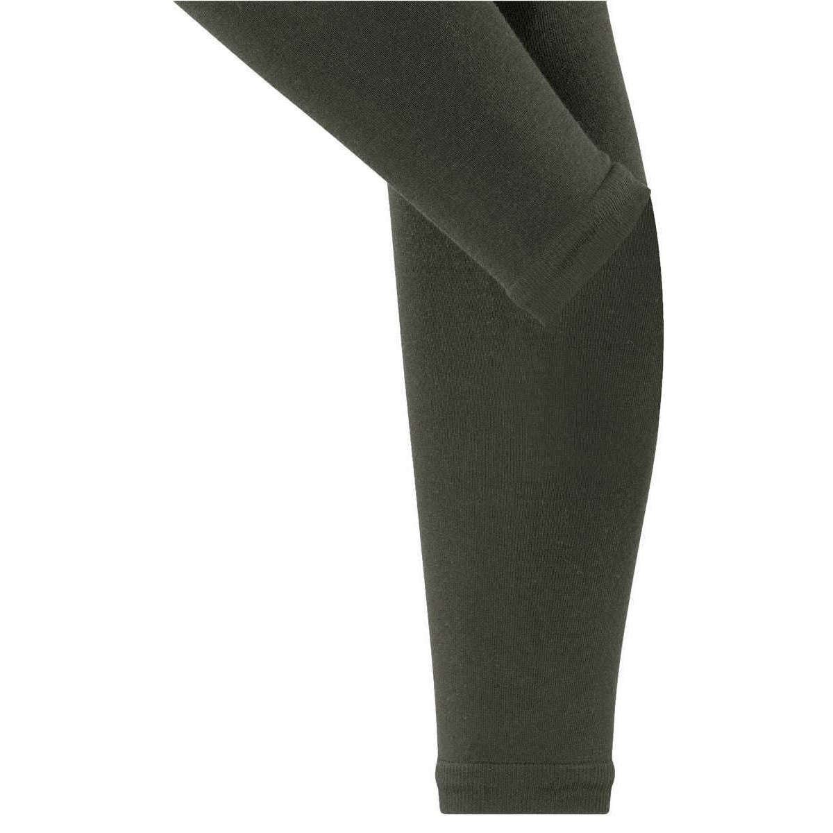 Falke Softmerino Leggings - Military Green - Image 3