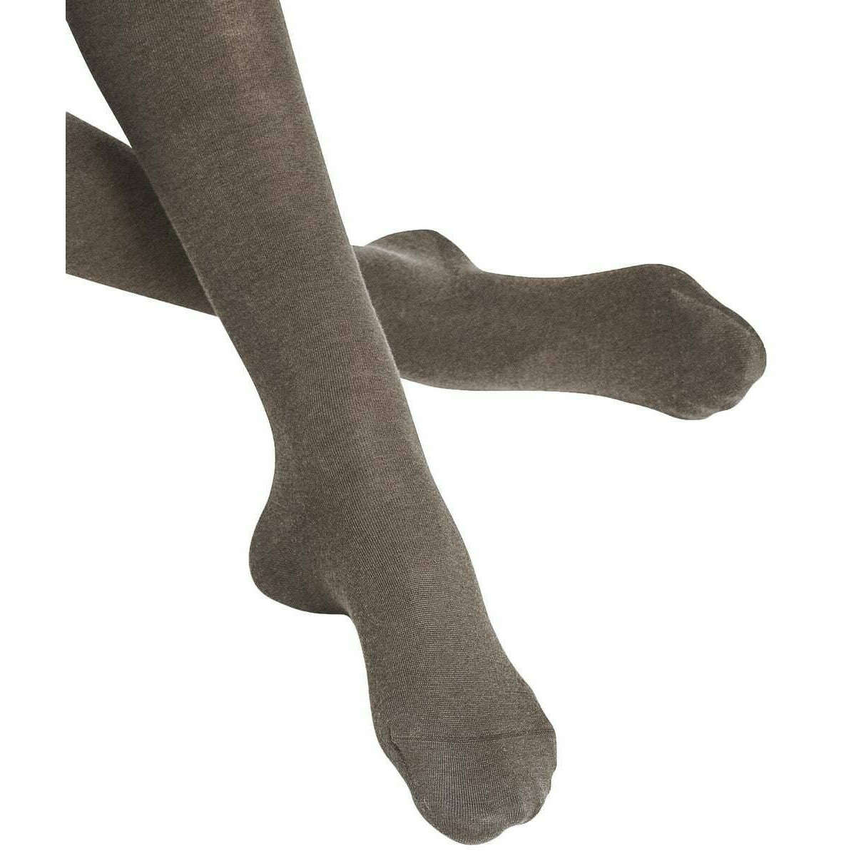Falke Softmerino Overknee Socks - Pebble Brown - Image 5