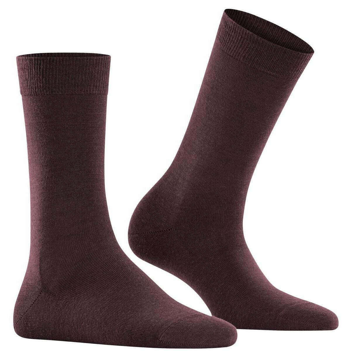 Falke Softmerino Socks - Burgundy - Image 2