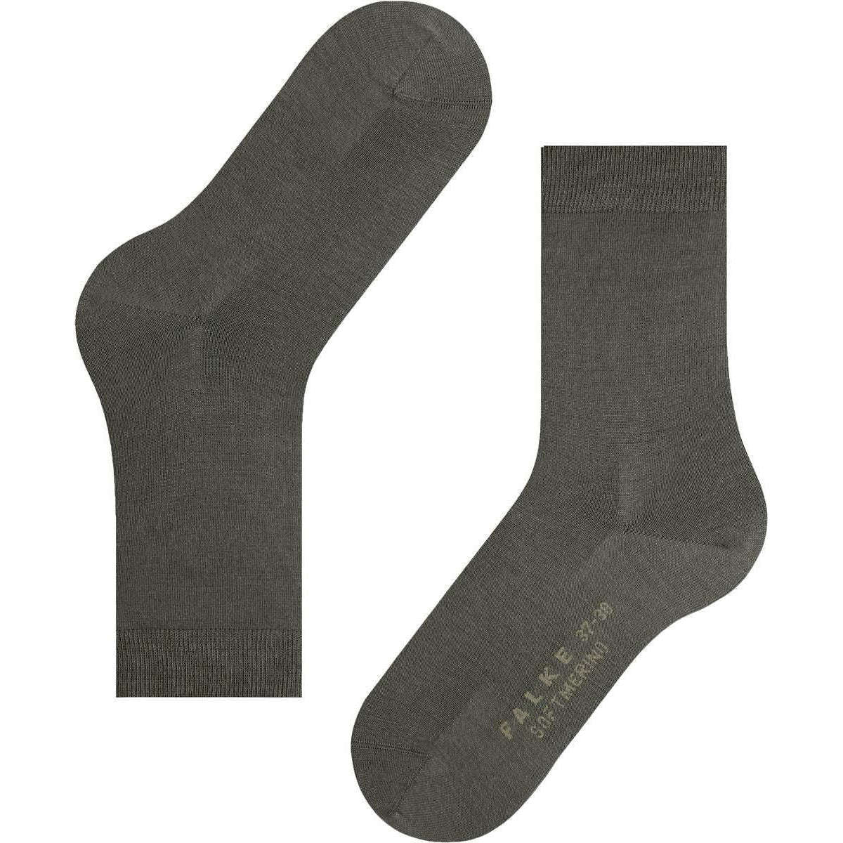 Falke Softmerino Socks - Military Green - Image 4