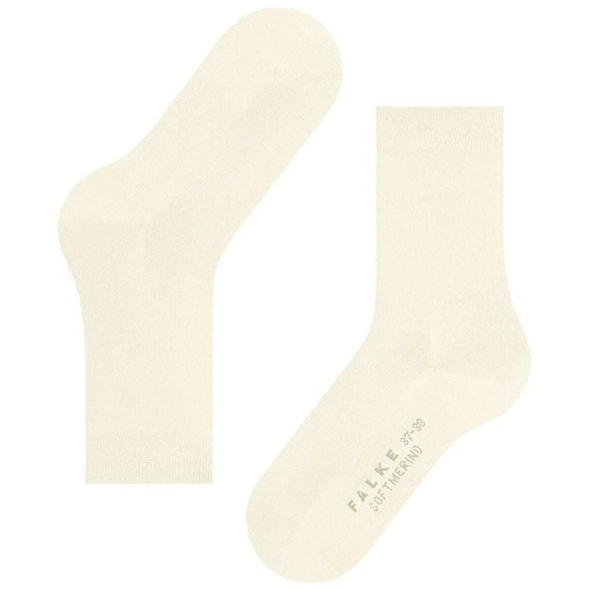 Falke Softmerino Socks - Off White - Image 5