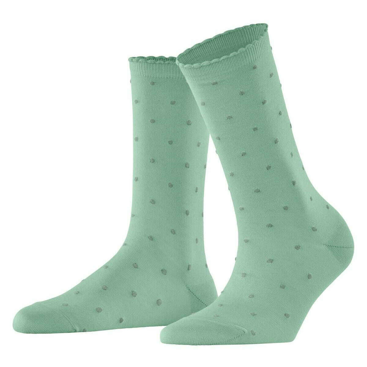 Falke Spike Dot Socks - Jade Green