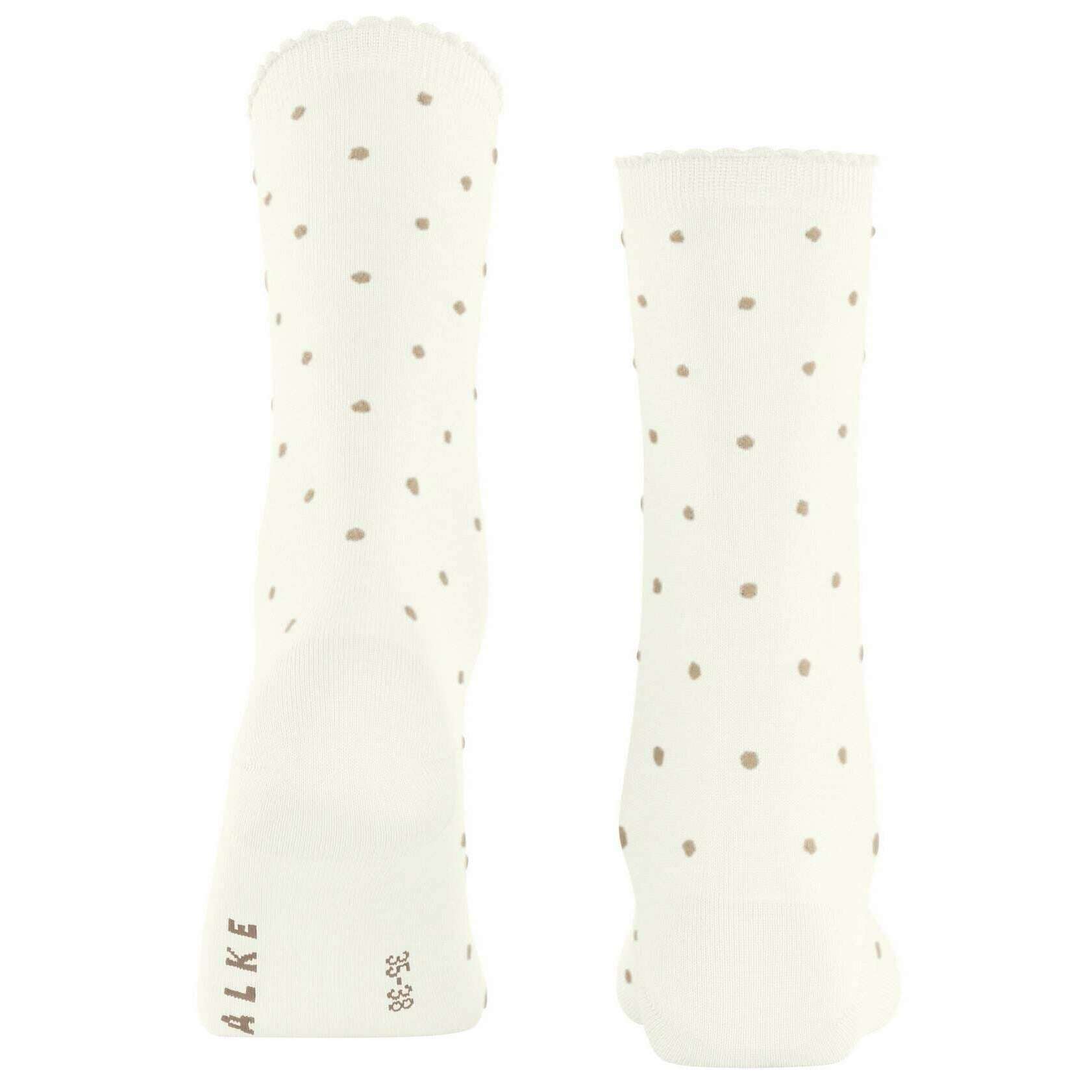 Falke Spike Dot Socks - Off White - Image 3
