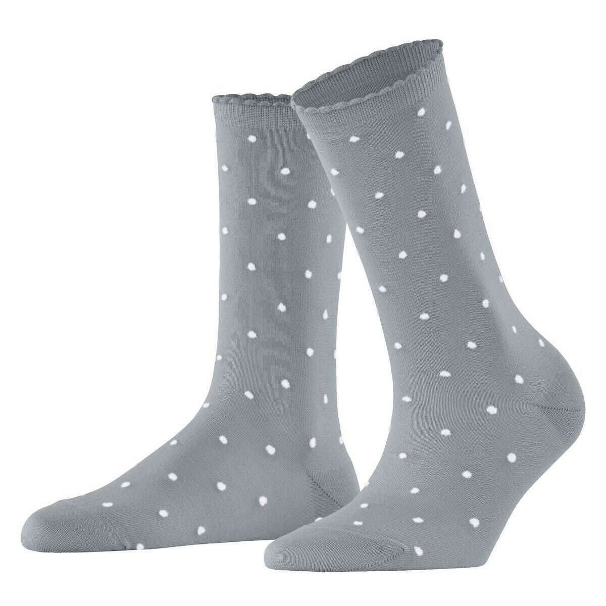 Falke Spike Dot Socks - Silver
