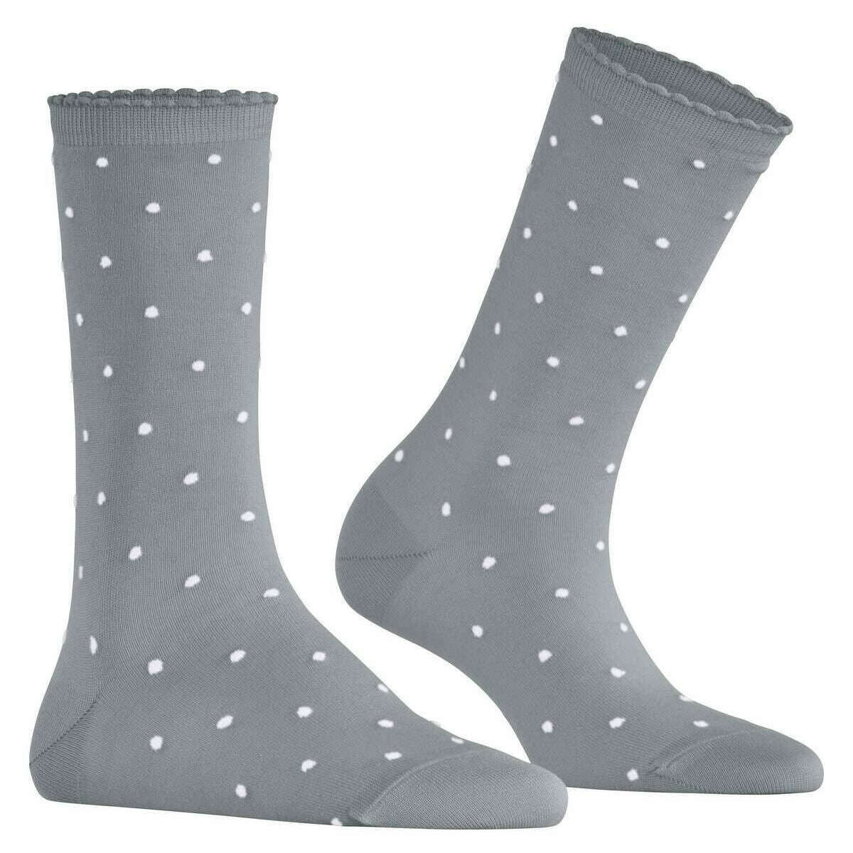 Falke Spike Dot Socks - Silver - Image 2