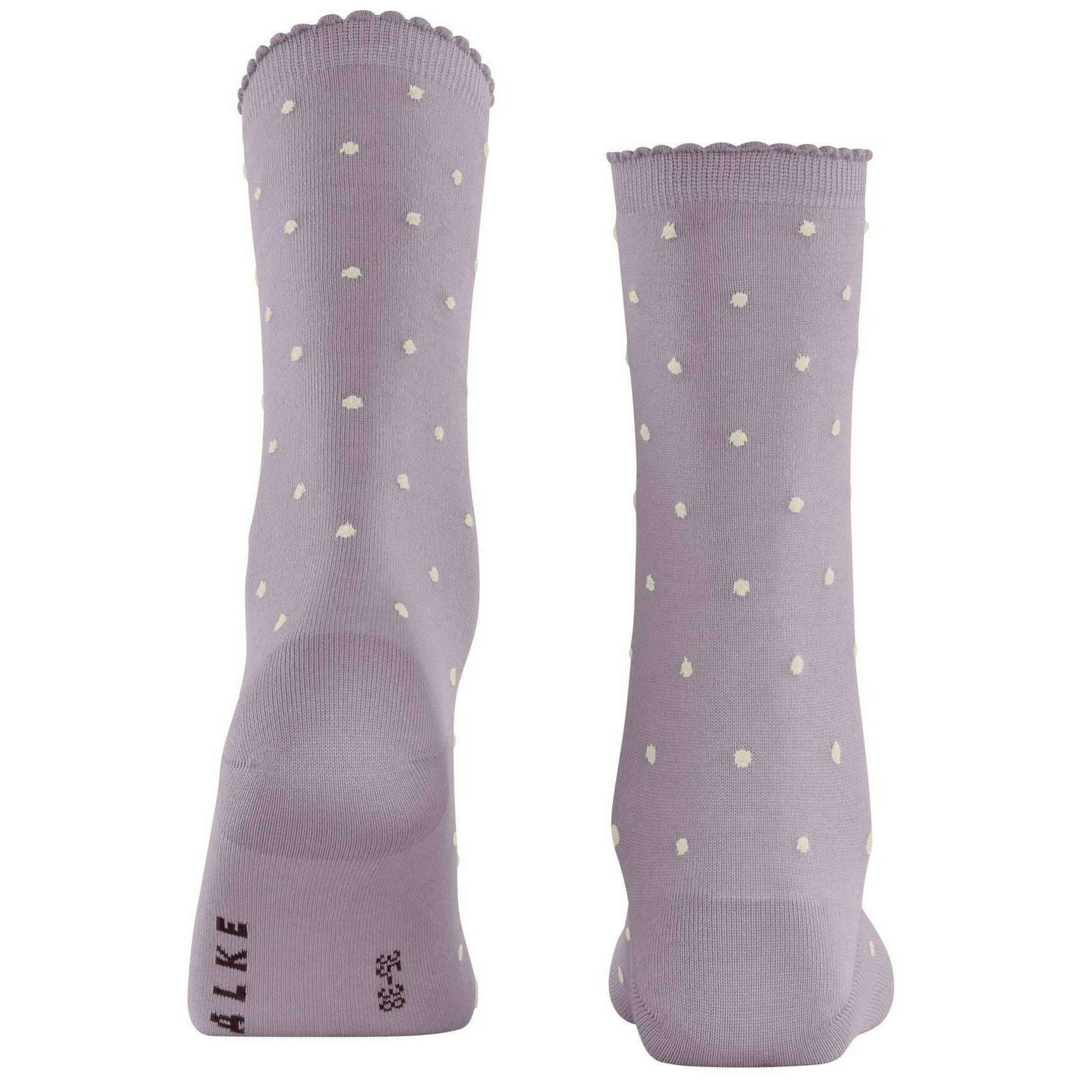 Falke Spike Dot Socks - Silver Iris Lilac - Image 3