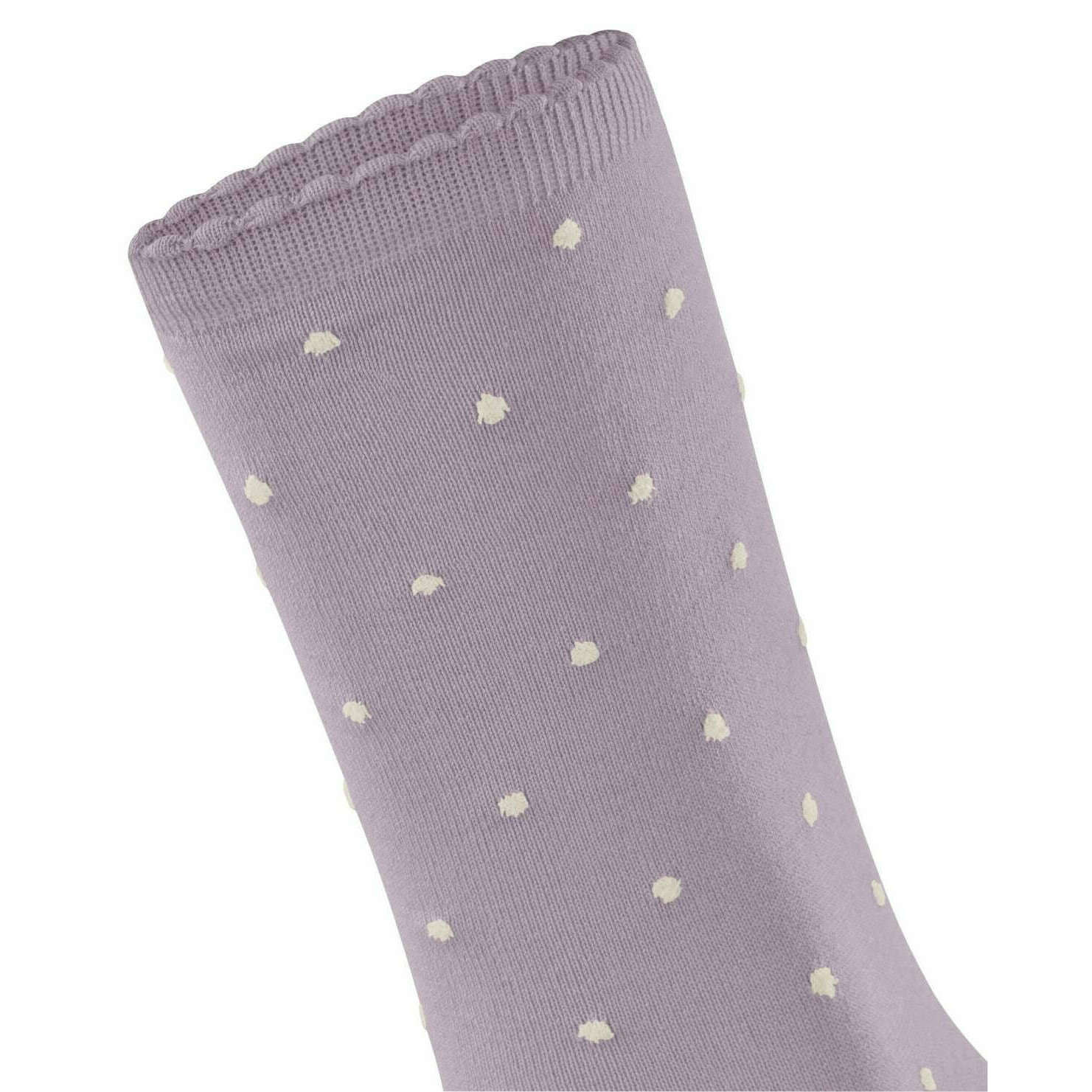 Falke Spike Dot Socks - Silver Iris Lilac - Image 4