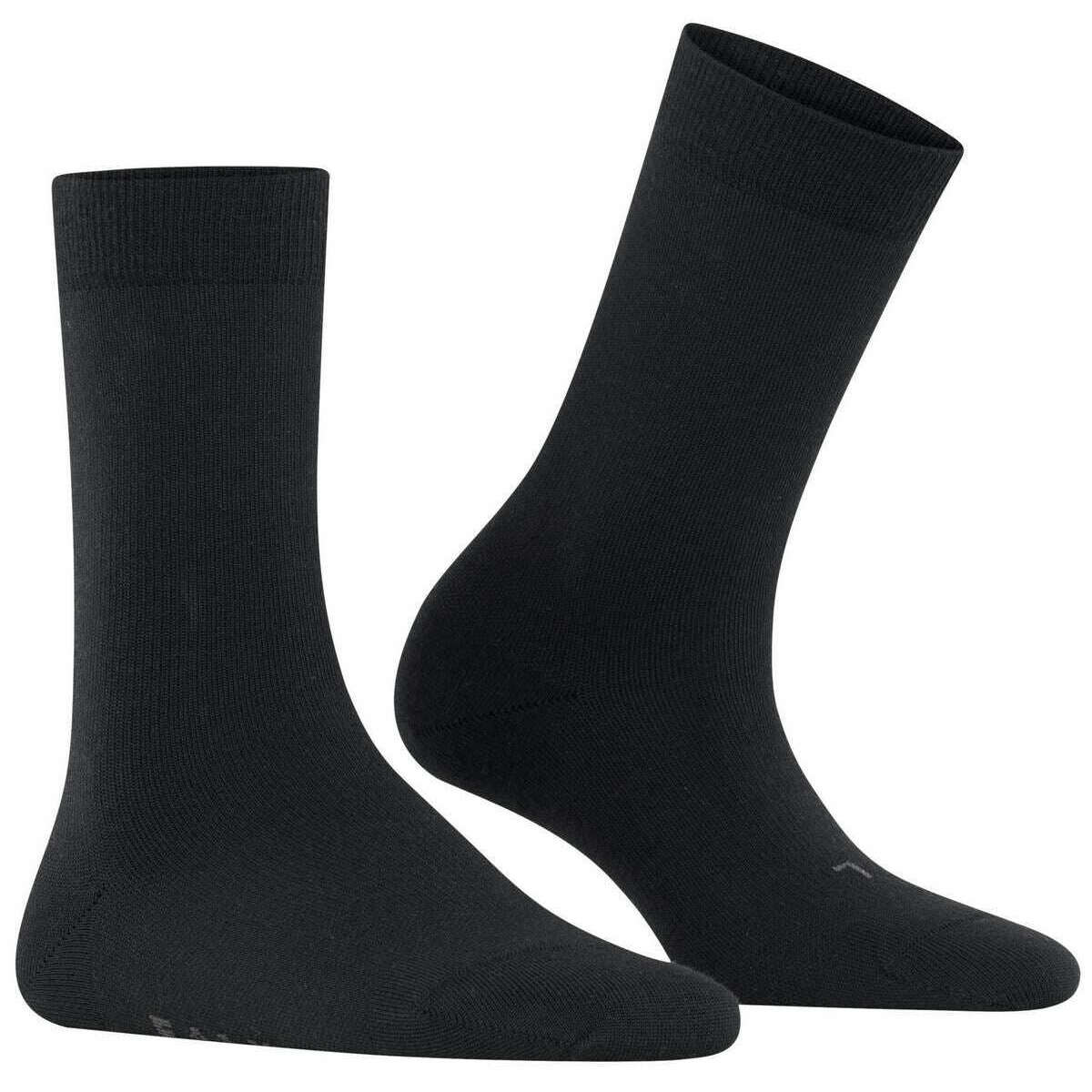 Falke Stabilizing Wool Everyday Socks - Black - Image 2