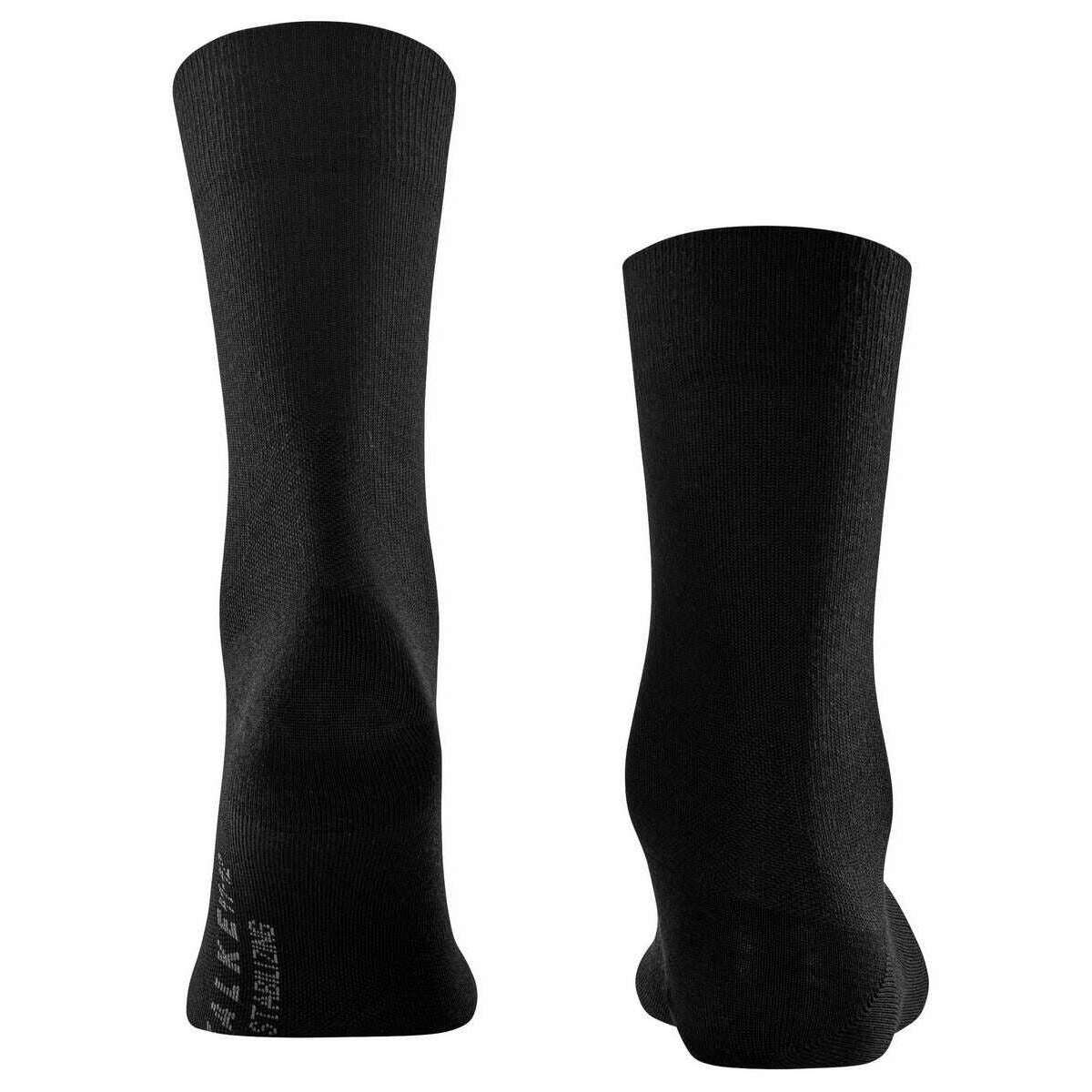 Falke Stabilizing Wool Everyday Socks - Black - Image 3