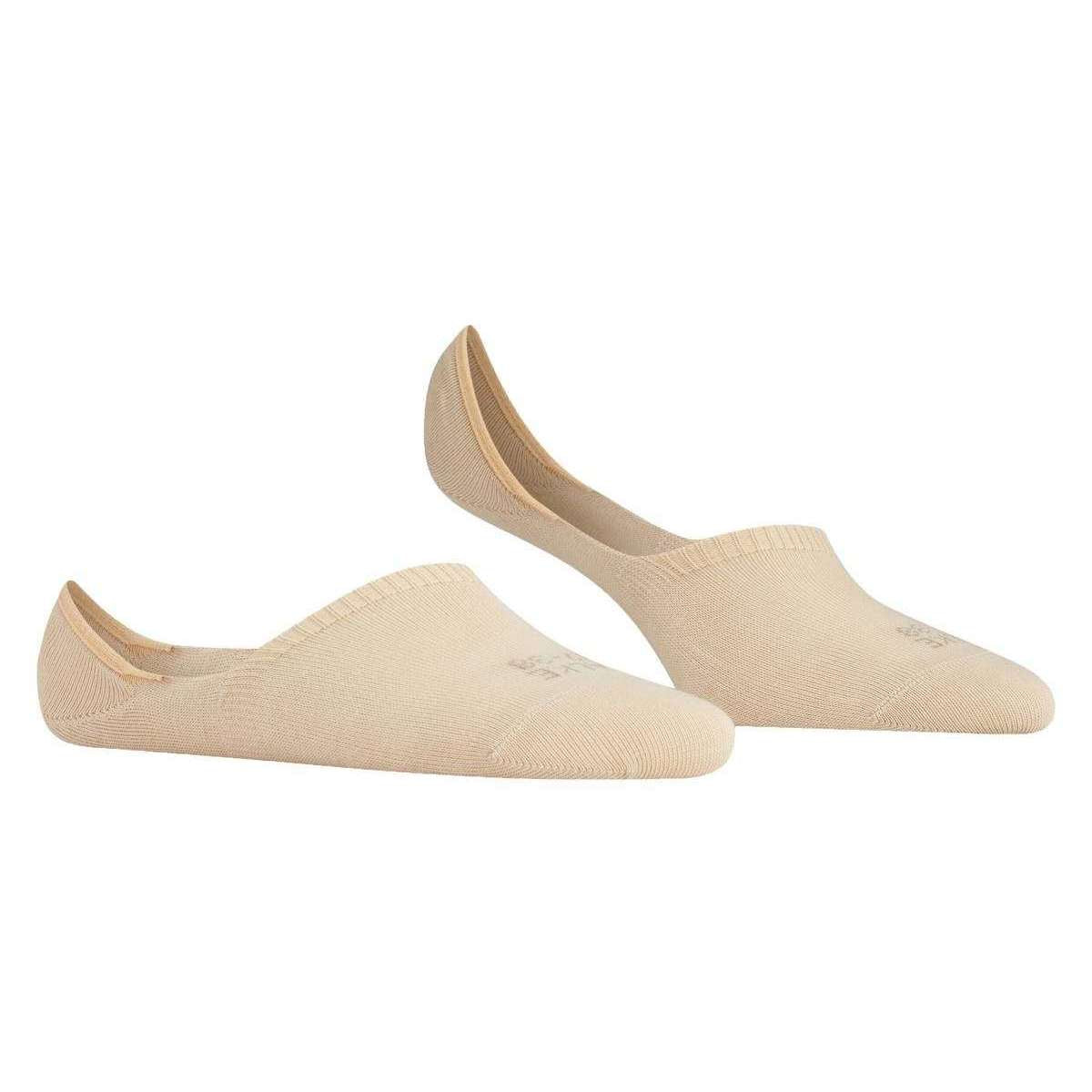 Falke Step High Cut No Show Socks - Cream - Image 2