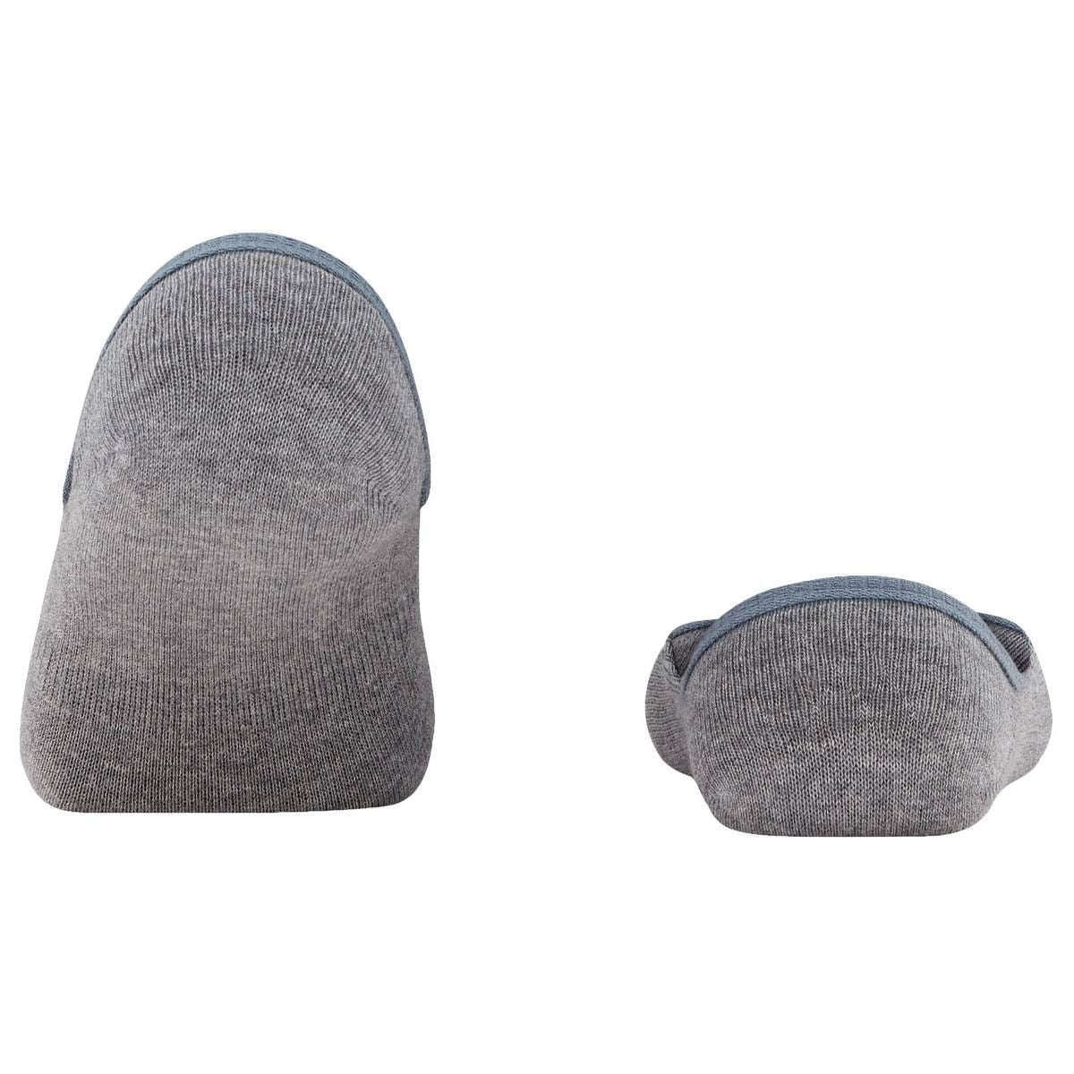 Falke Step High Cut No Show Socks - Light Grey Marl - Image 3