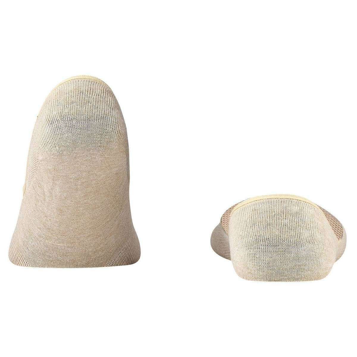 Falke Step Medium Cut No Show Box Socks - Sand Mel Beige - Image 3