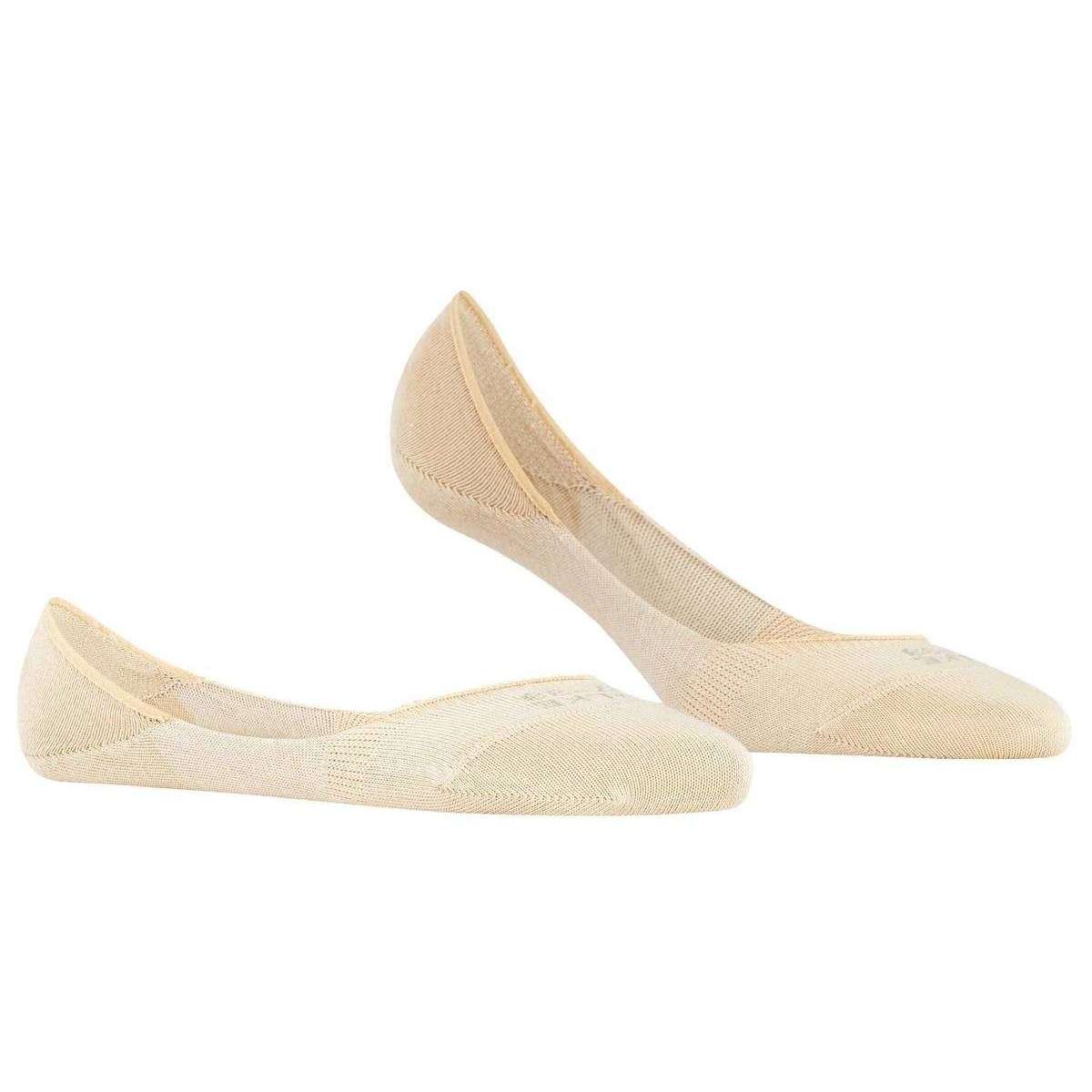 Falke Step Medium Cut No Show Socks - Cream - Image 2