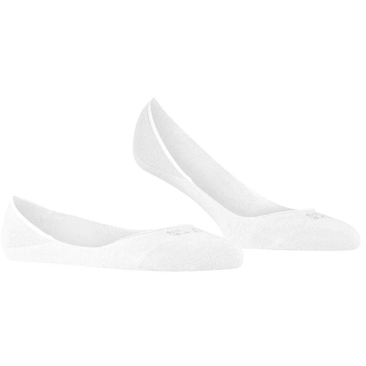 Falke Step Medium Cut No Show Socks - White - Image 2