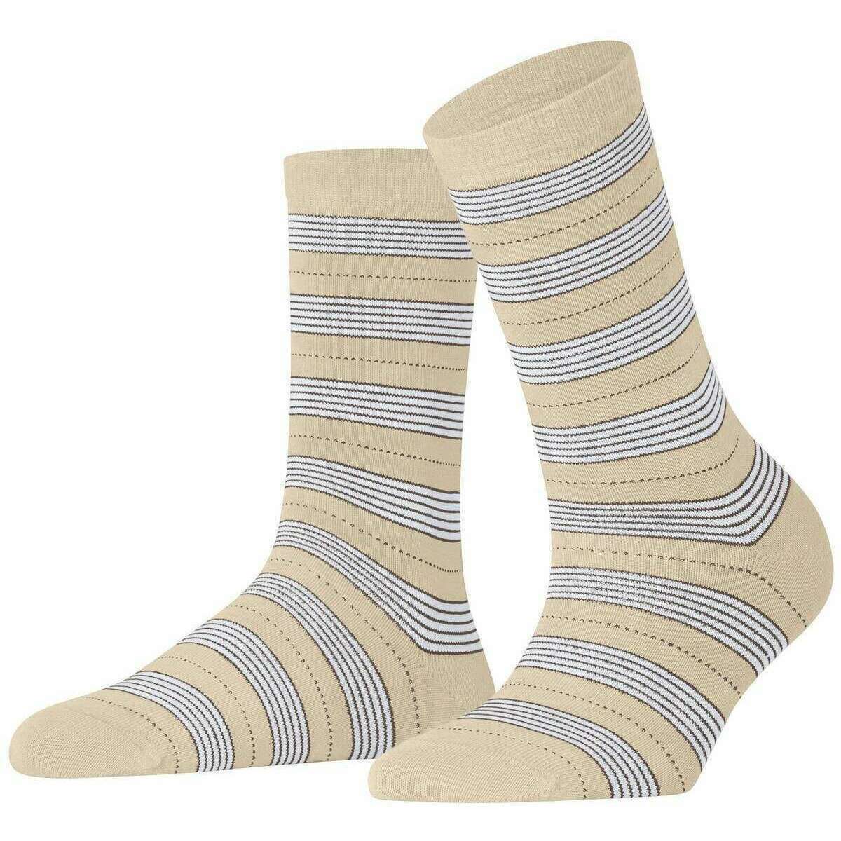 Falke Stripe Uniform Socks - Cream