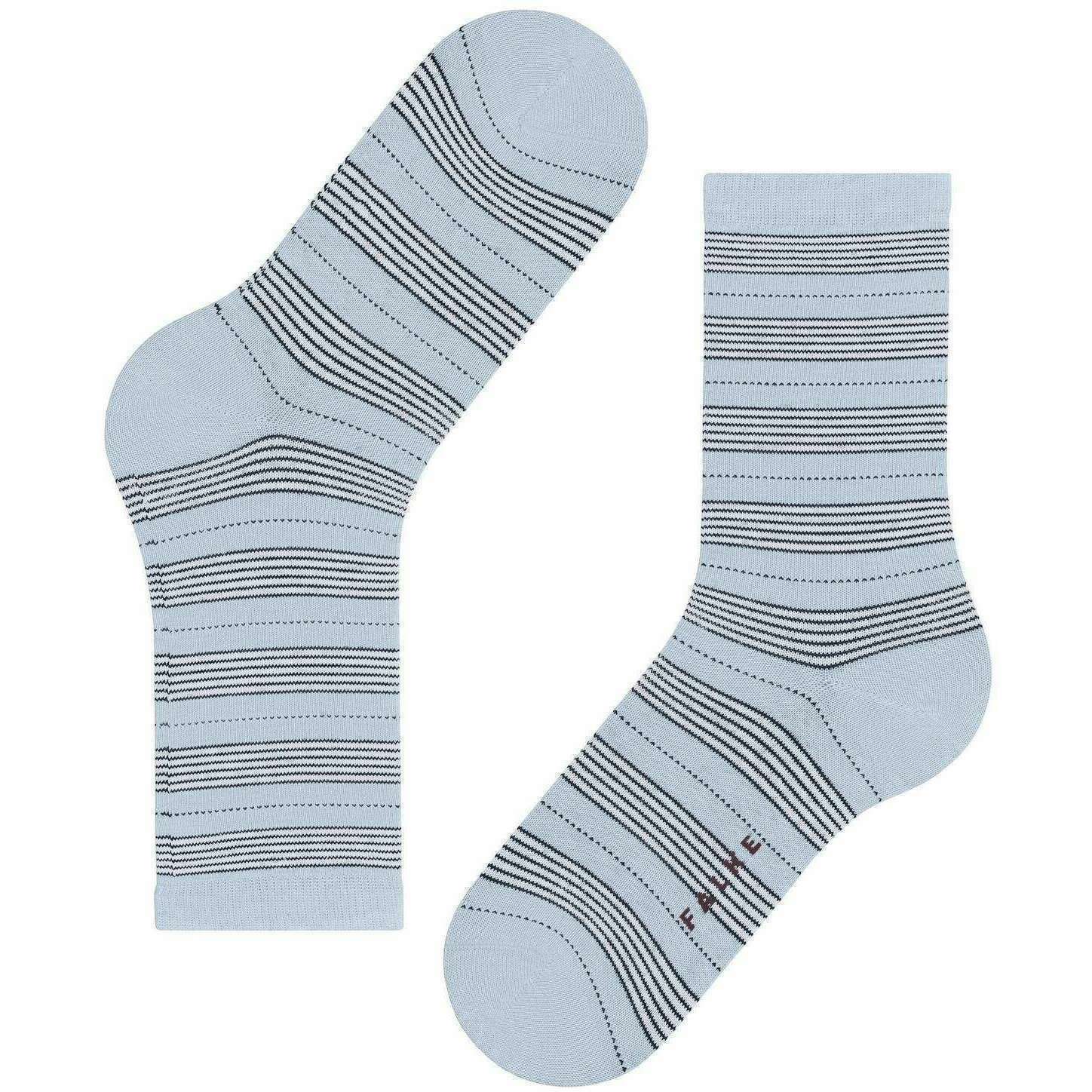 Falke Stripe Uniform Socks - Light Blue - Image 5