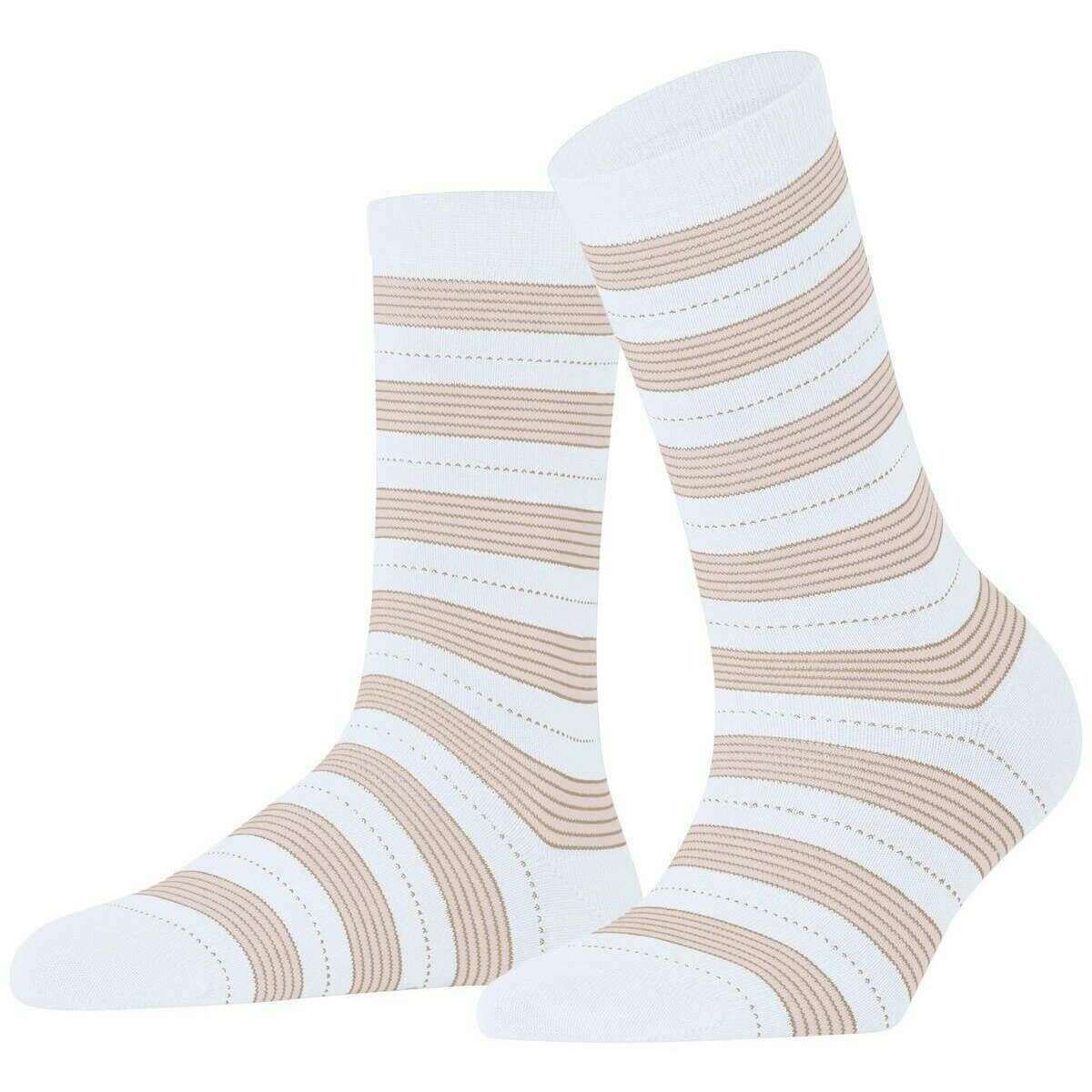Falke Stripe Uniform Socks - White