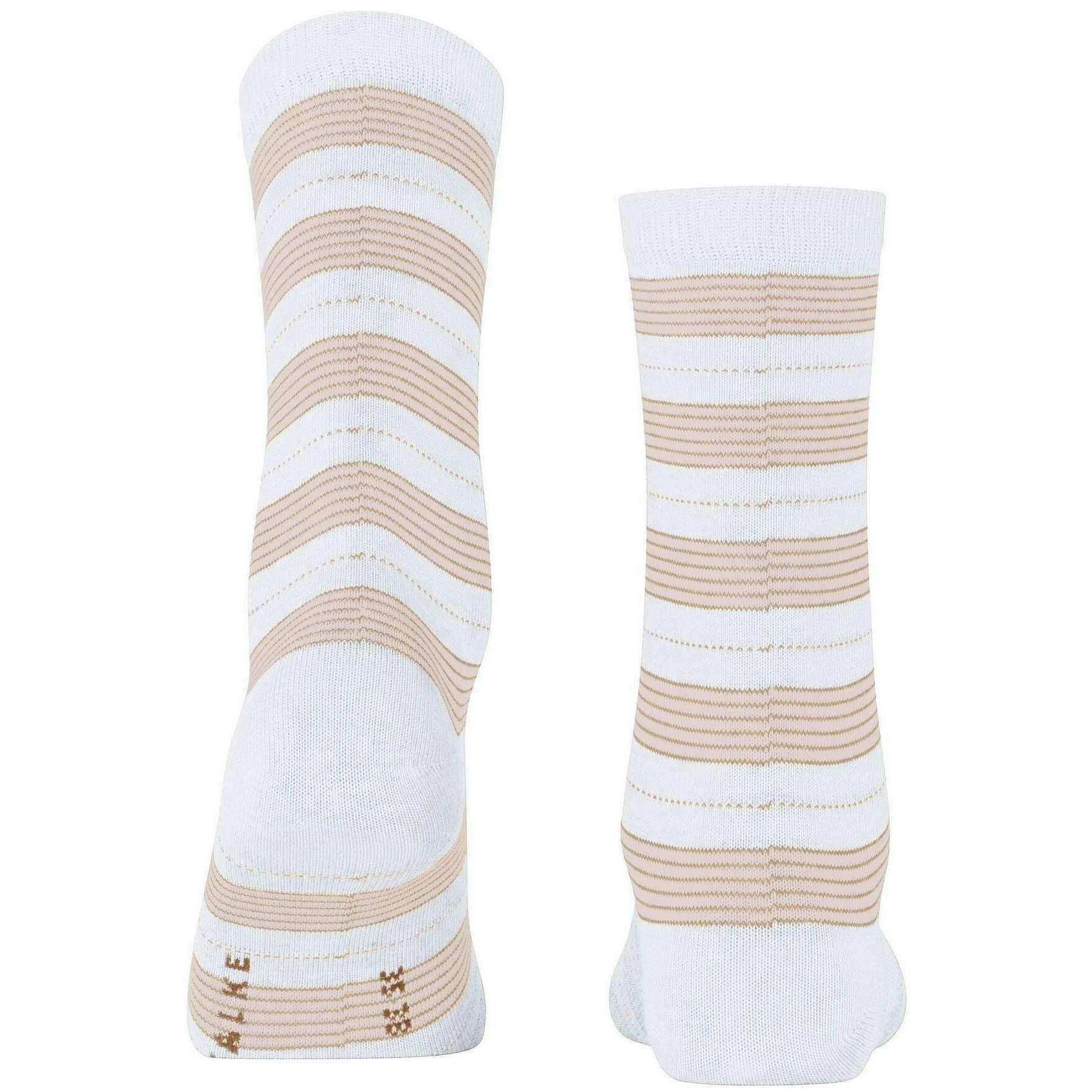 Falke Stripe Uniform Socks - White - Image 3