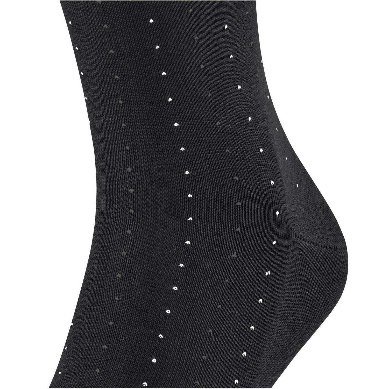 Falke Tiago Dotted Line Socks - Black - Image 4