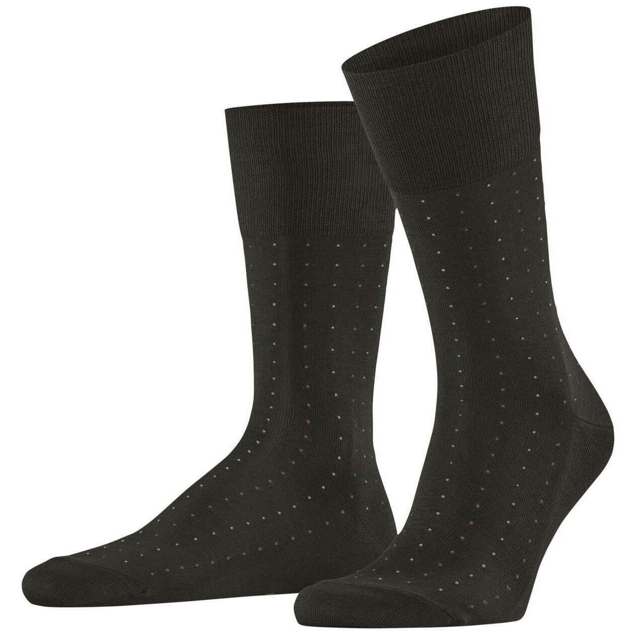 Falke Tiago Dotted Line Socks - Brown